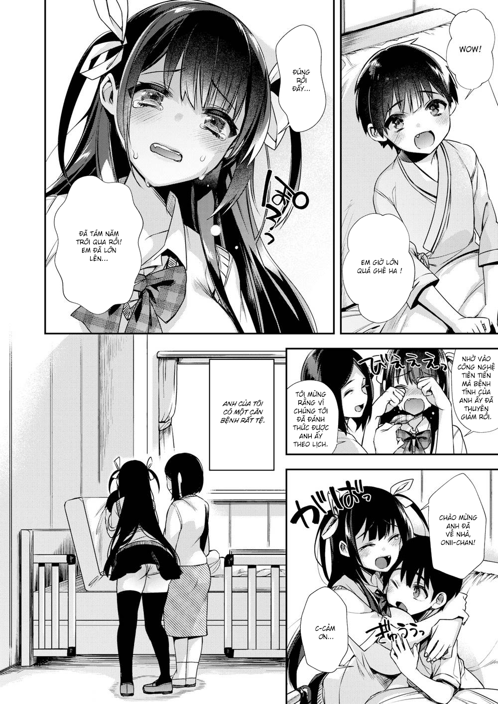 Đọc truyện hentai Em Sẽ Canh Ngôi Nhà Tới Khi Anh Đã Lớn - Oneshot