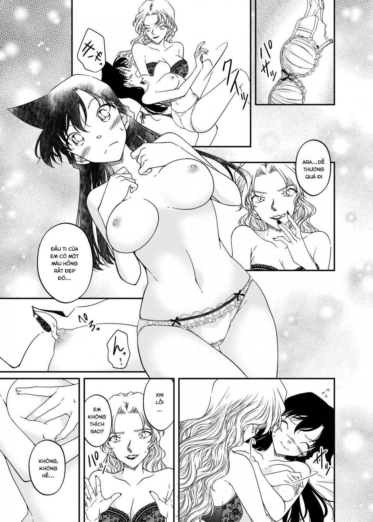 Đọc truyện hentai Cậu không thể trông cậy vào tôi được à? (Detective Conan) - Oneshot