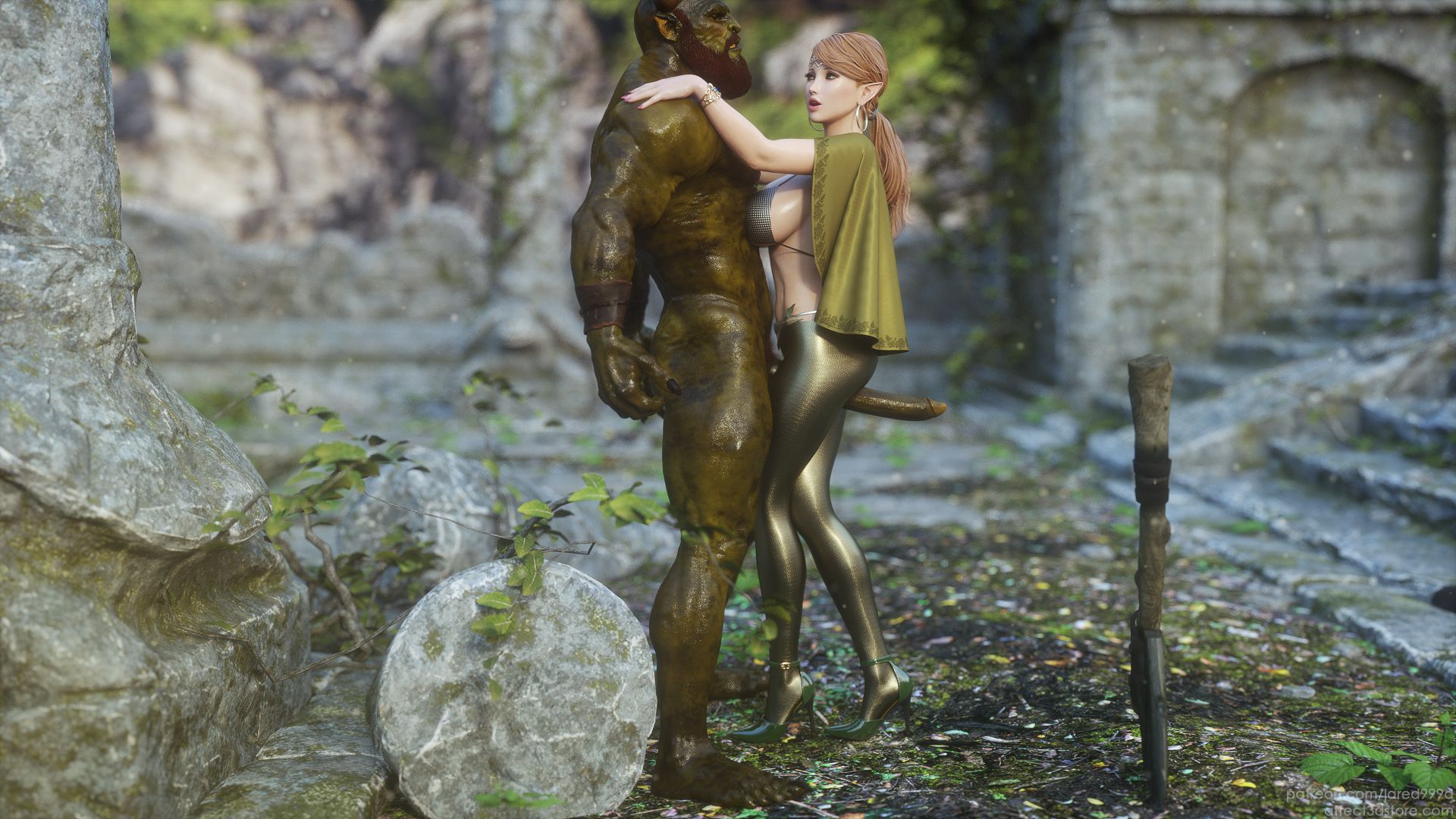 Đọc truyện hentai Elf Slave - Chapter 1