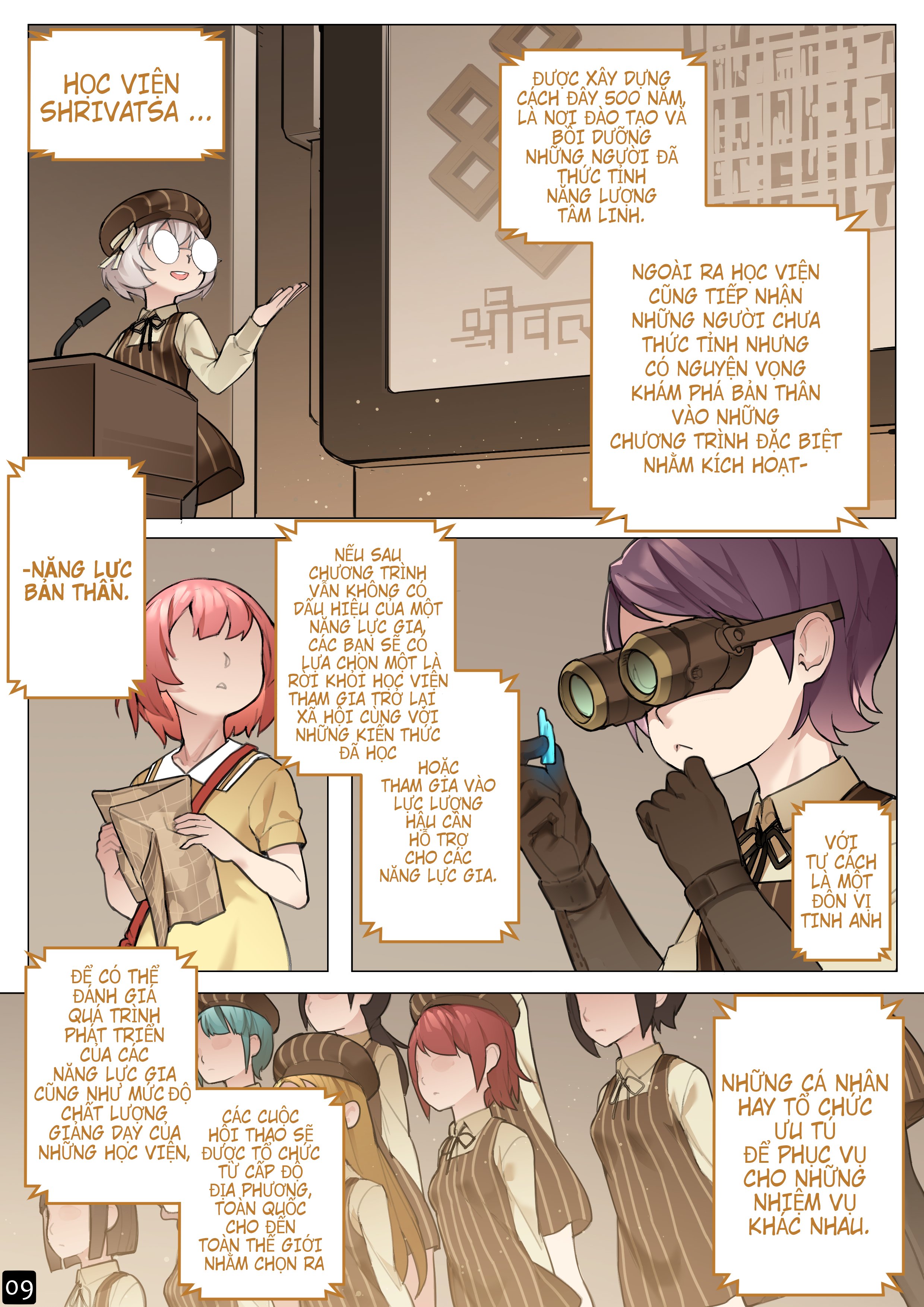 Đọc truyện hentai Điểm kỳ dị của thiếu nữ - Chap 5: Học viện Shrivatsa