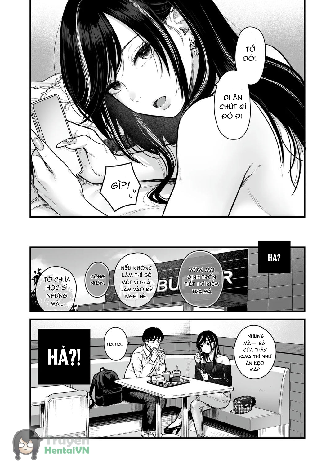 Đọc truyện hentai Class no Cool Gal to Yobidashi Sex 3 - Oneshot