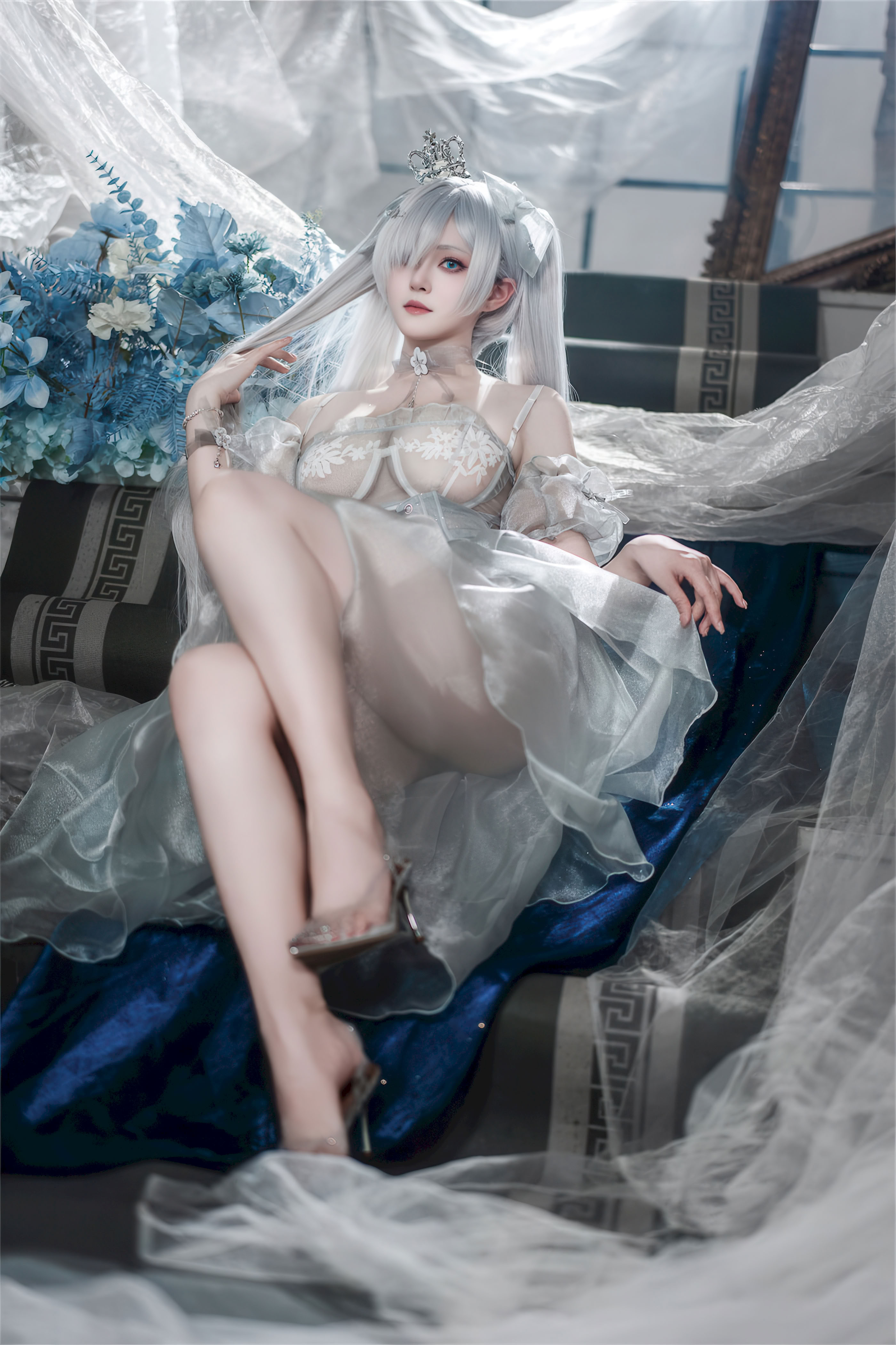 Đọc truyện hentai Tuyển tập Albums siêu phẩm Cosplay - Chap 1373 - Natsuko Natsuko - Cinderella