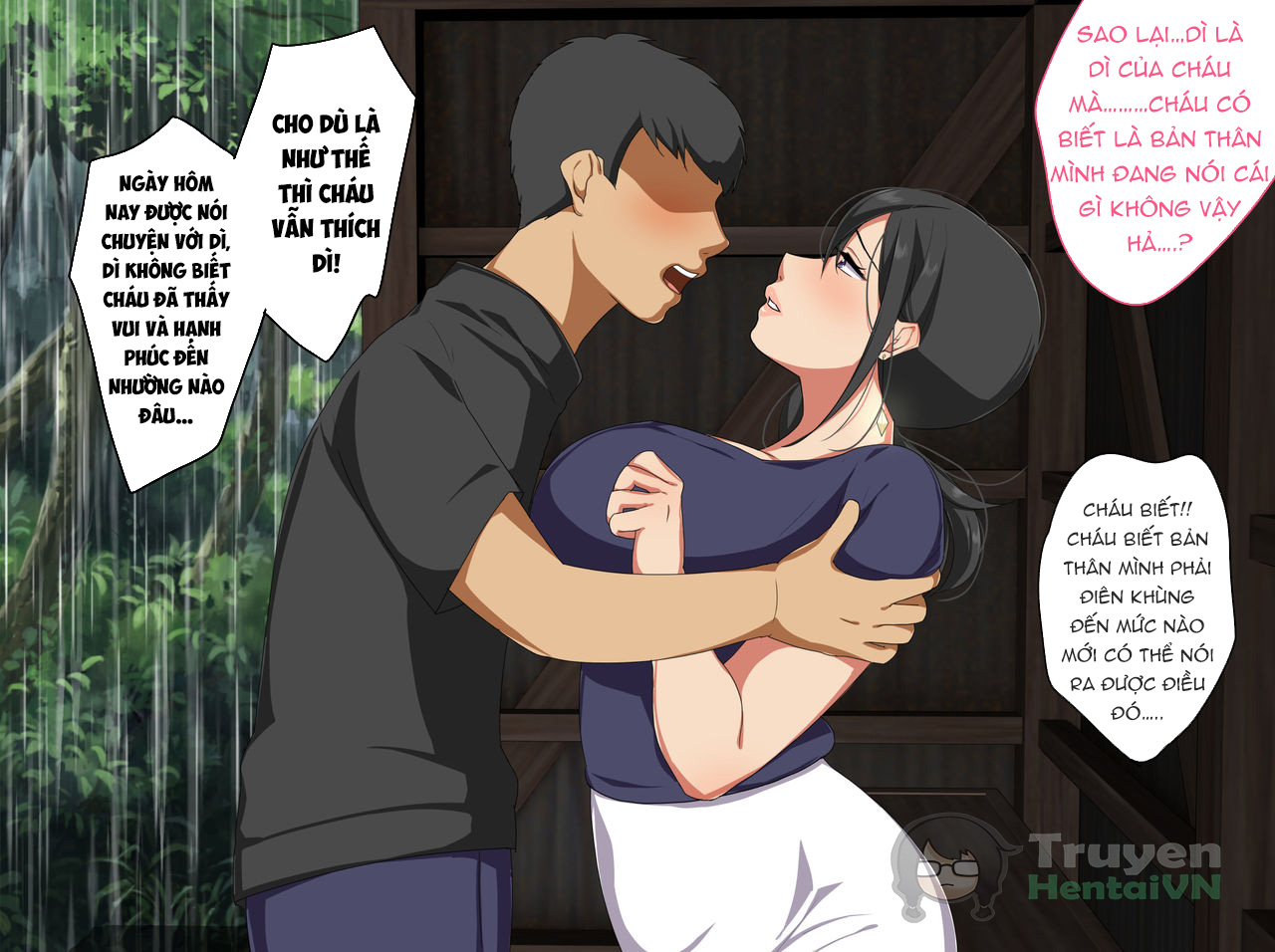 Đọc truyện hentai Secret summer vacation of aunt and me - Oneshot