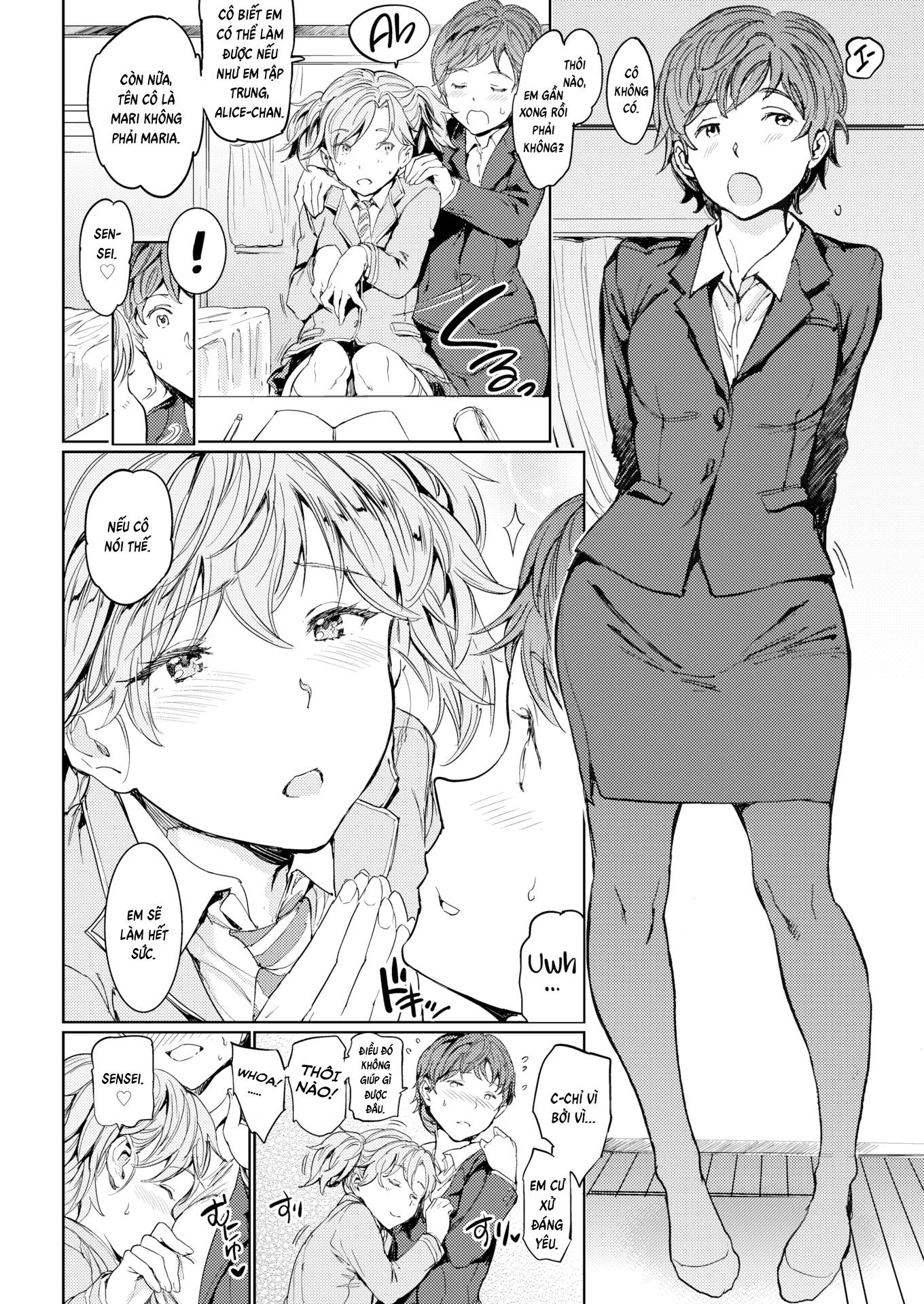 Đọc truyện hentai Gia Sư Tại Nhà ~Lesson 4 - Chap 1