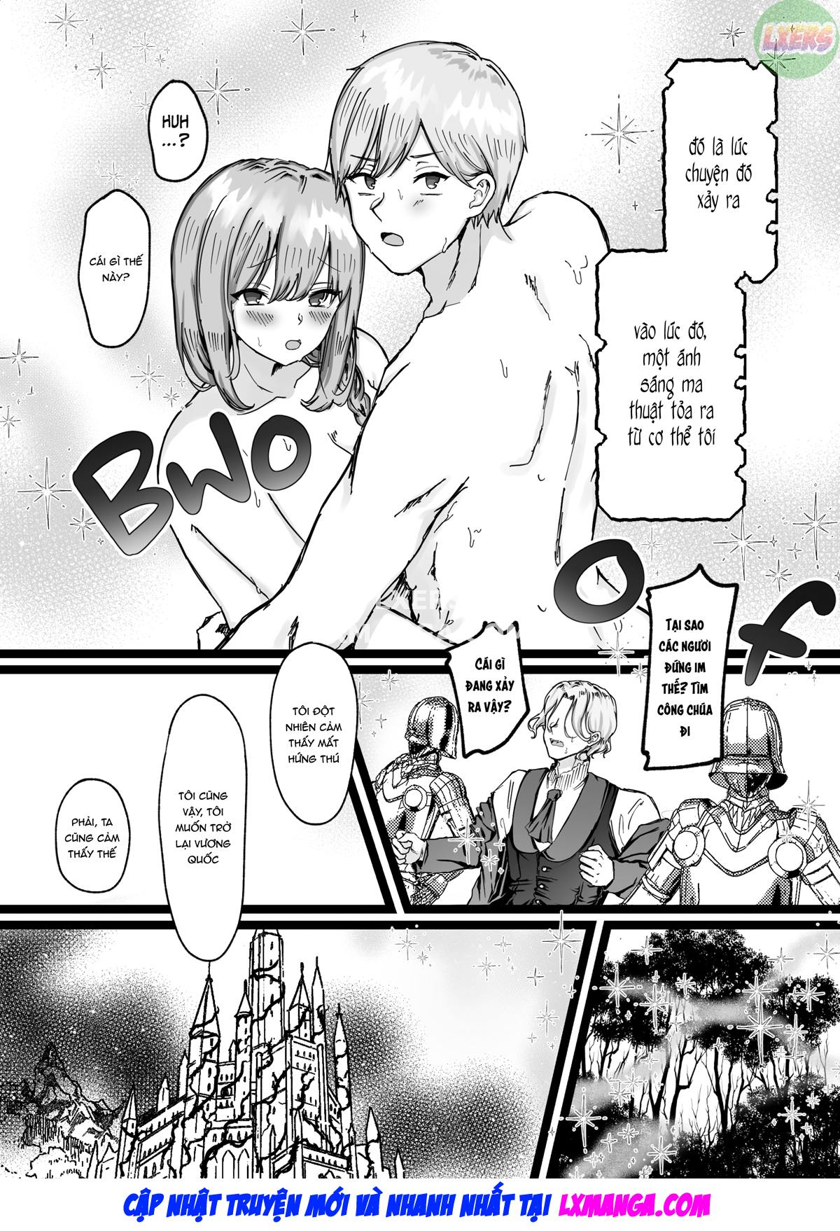 Đọc truyện hentai Công Chúa Bị Nguyền Rủa Và Kỵ Sĩ Còn Trinh - Oneshot