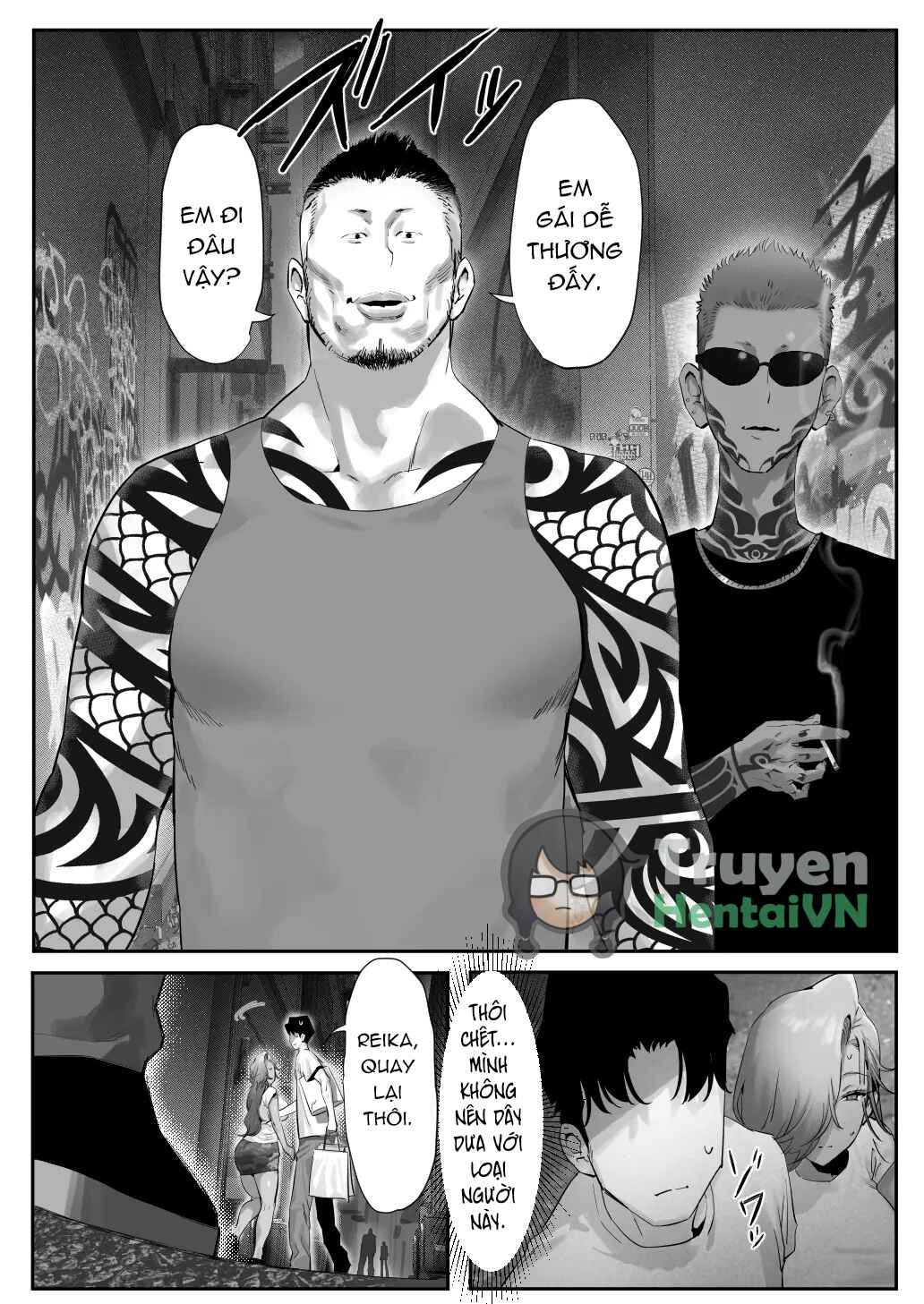 Đọc truyện hentai Onna Gal Joushi to Furin suru Hanashi 5 - Chap 2 - End