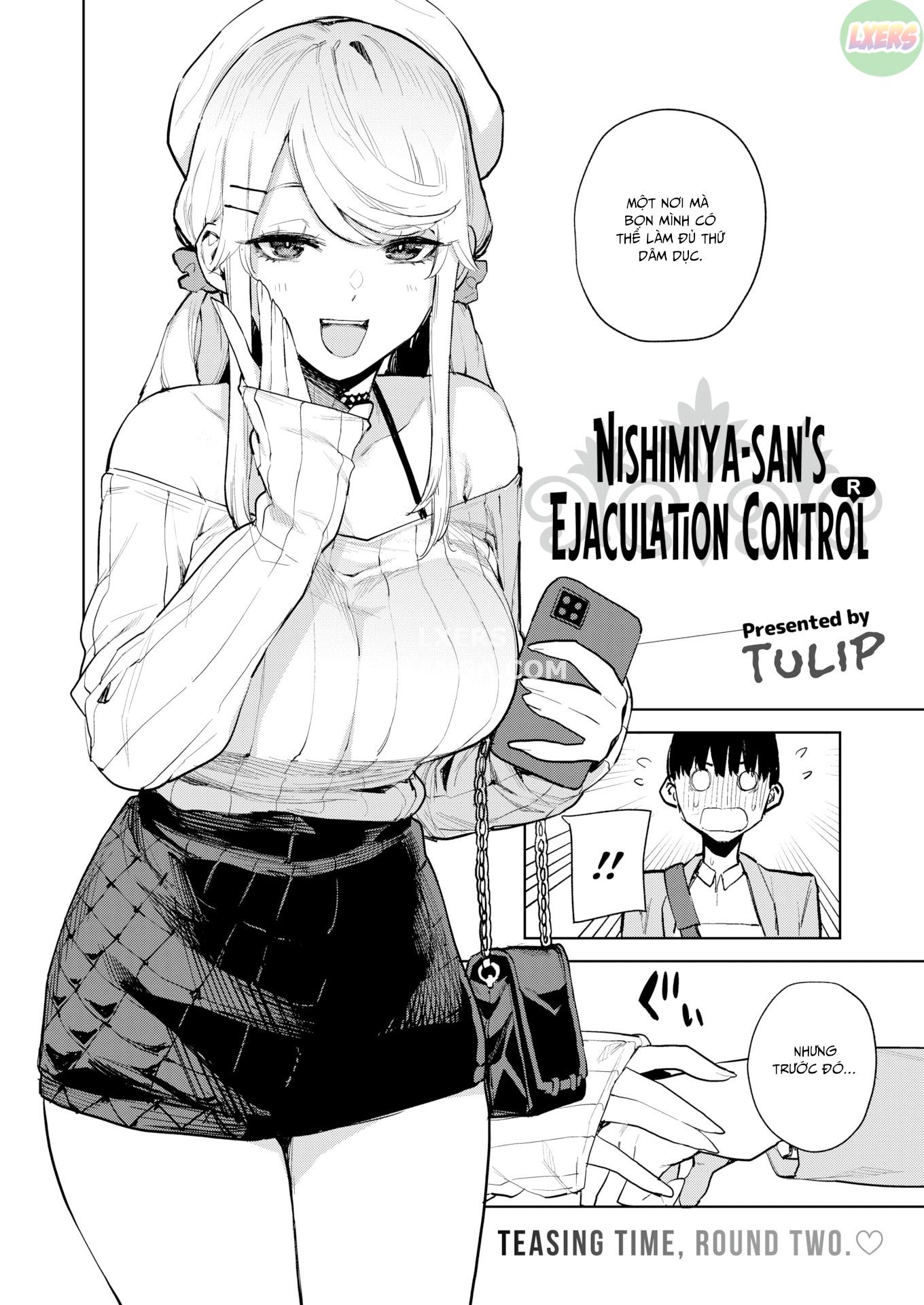 Đọc truyện hentai Kiểm soát xuất tinh cho Nishimiya-san - Chap 2 - [END]