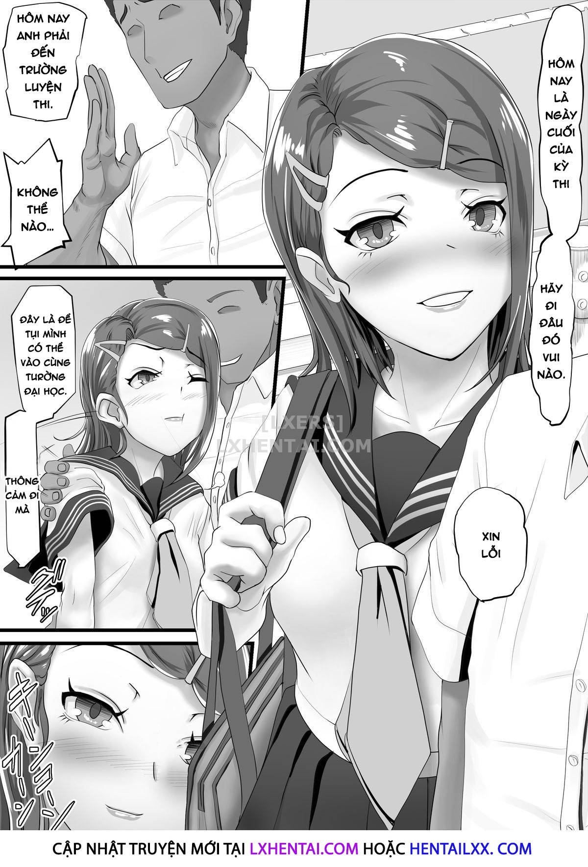 Đọc truyện hentai Tani Busoku de Shinkyuu Dekinai!? Namaiki na Oshiego Gal o Ecchi de Hoten! - Oneshot