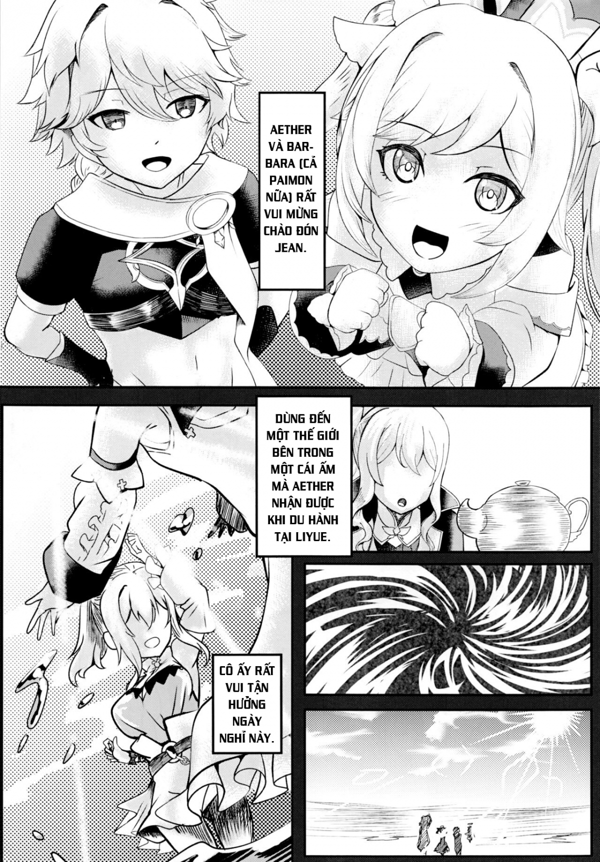 Đọc truyện hentai Chị chị em em. (Genshin Impact) - Oneshot