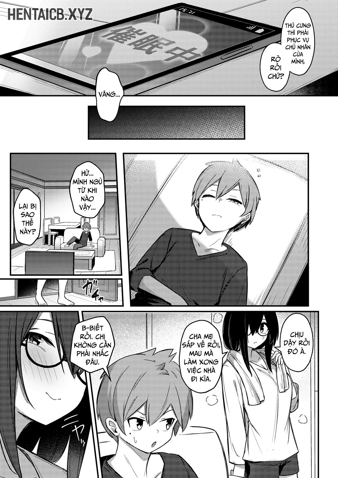 Đọc truyện hentai Chị gái ảm đạm thôi miên em trai - Oneshot