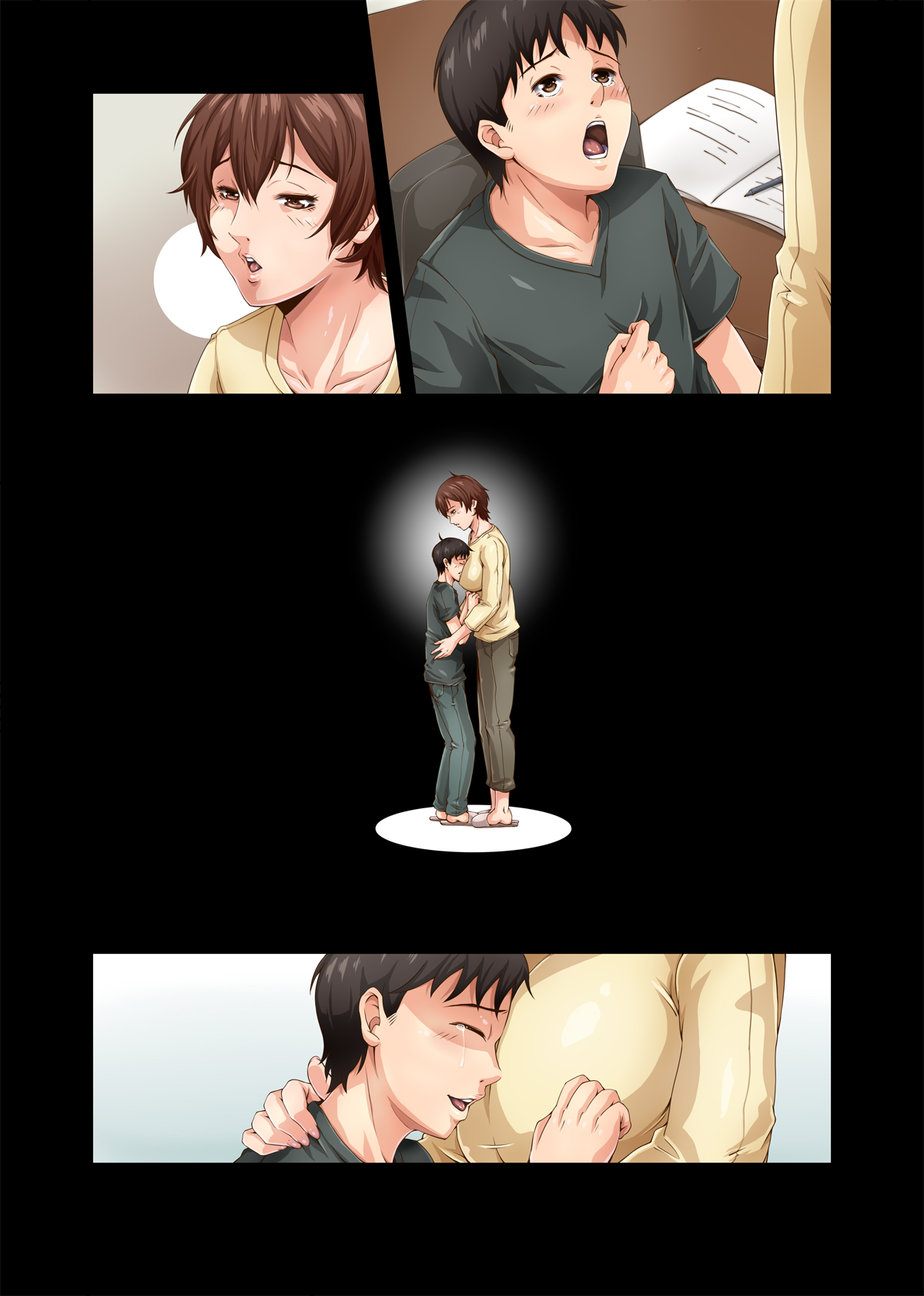 Đọc truyện hentai Kawaii Osaru-san to Sugosu Mesu Inu Obasan no 3-kakan no Jijo - Artist