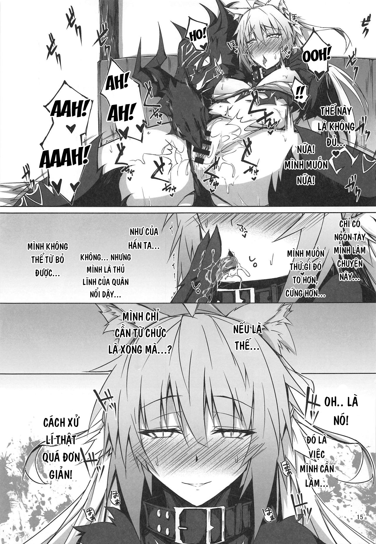 Đọc truyện hentai Ryouken wa Mesuinu Rashiku - Oneshot