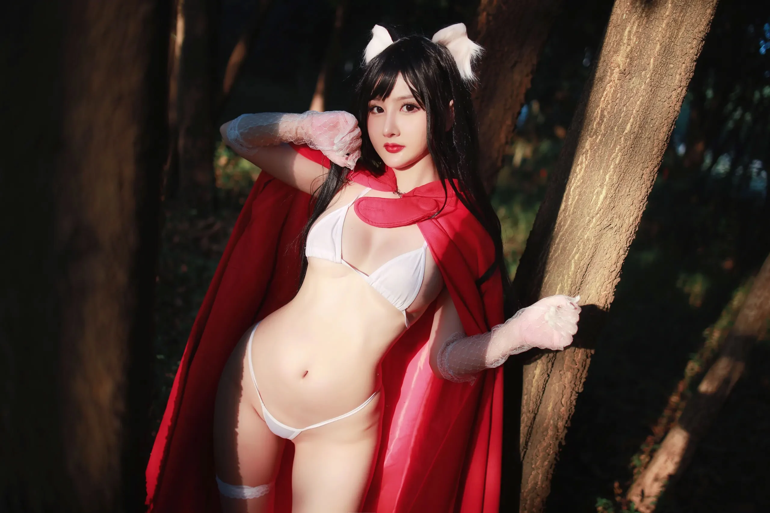Đọc truyện hentai Tuyển tập Albums siêu phẩm Cosplay - Chap 1206 - Your Eggs (Q Version Queen) - Little Red Riding Hood