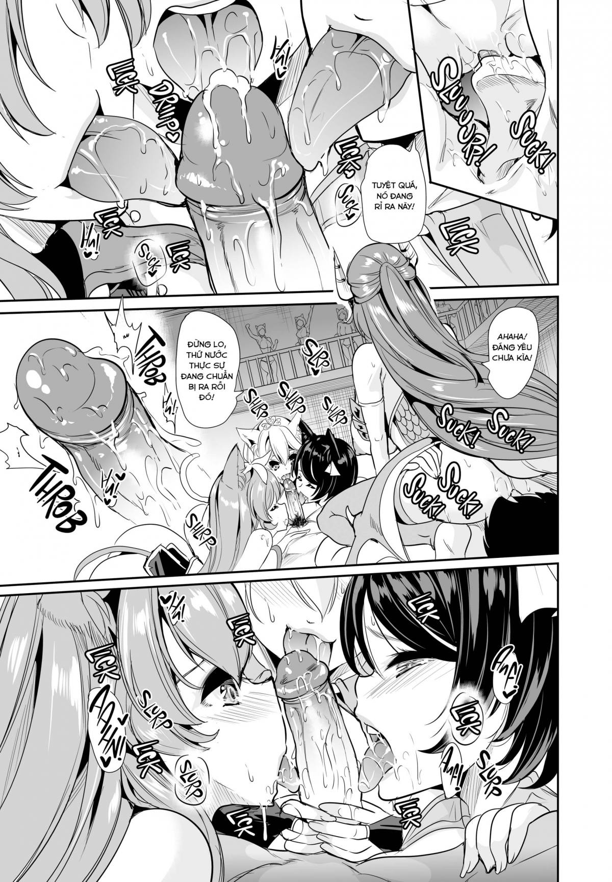 Đọc truyện hentai Dàn Harem tại dị giới - Chap 3(A)