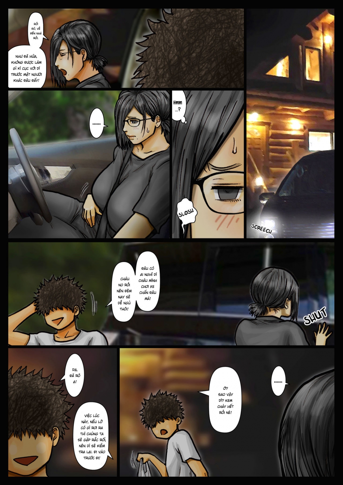 Đọc truyện hentai Dì tôi ♡ - Chap 4