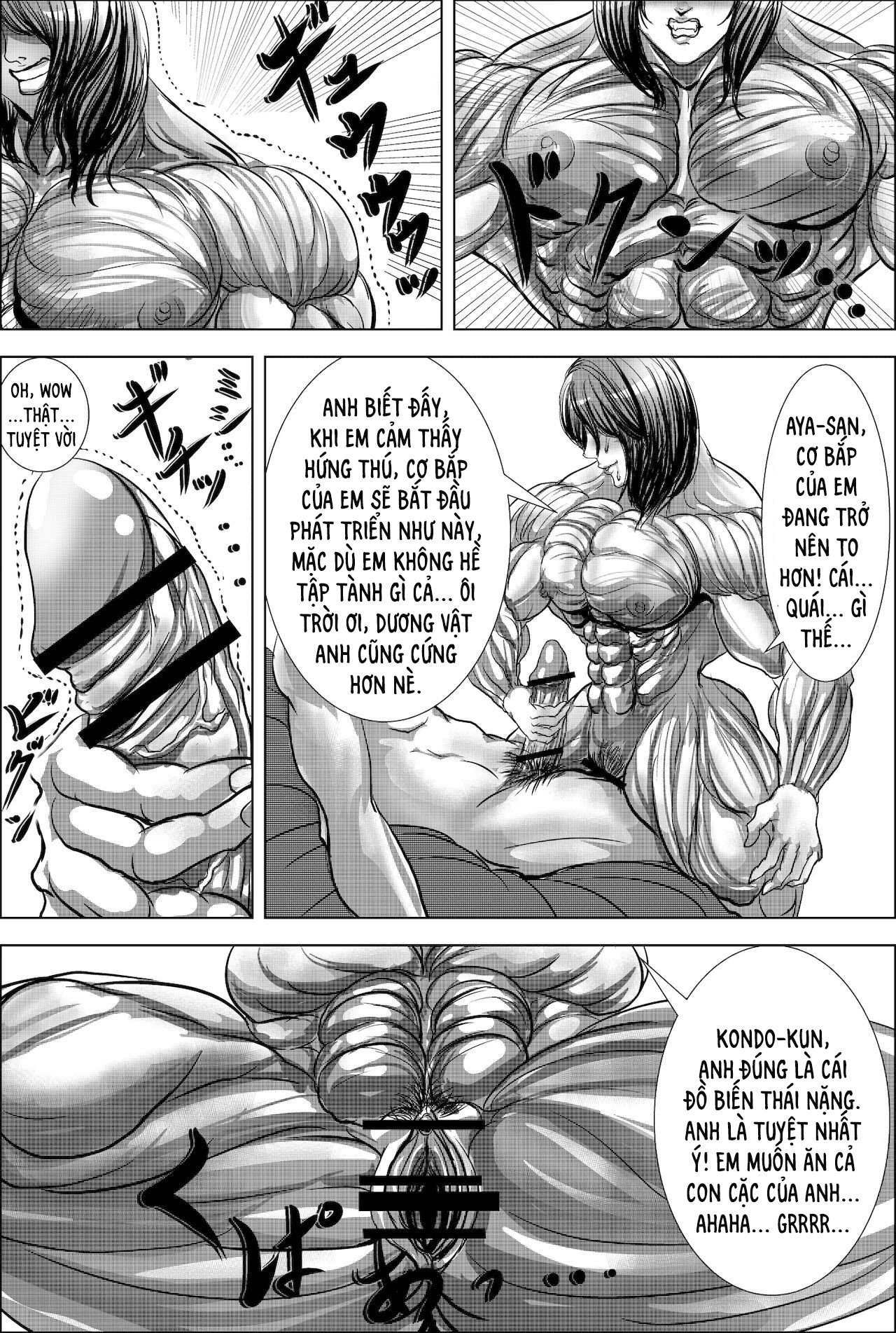 Đọc truyện hentai Giấc Mộng Cuồng Cơ Bắp - Chap 1