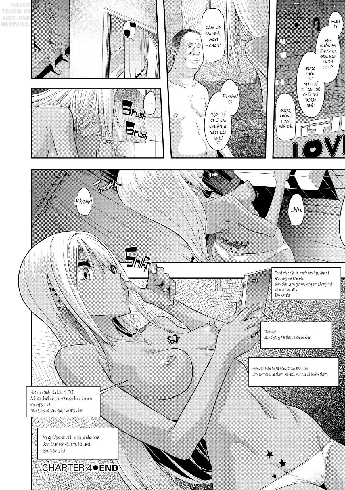 Đọc truyện hentai Cô nữ sinh và lần đầu biết sướng - Chap 4