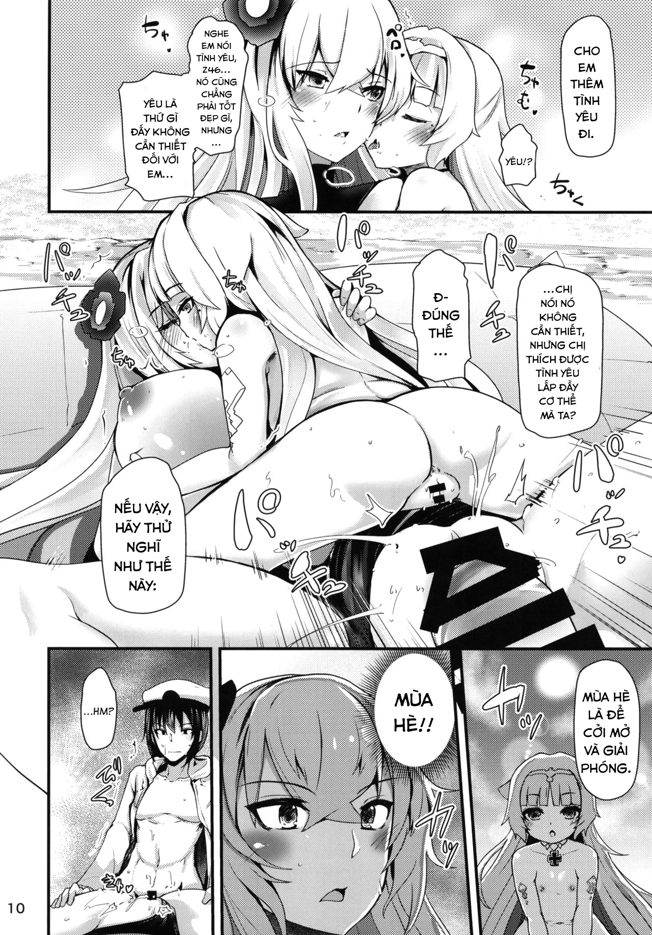 Đọc truyện hentai Natsu no Nikupuni (Azur Lane) - Oneshot