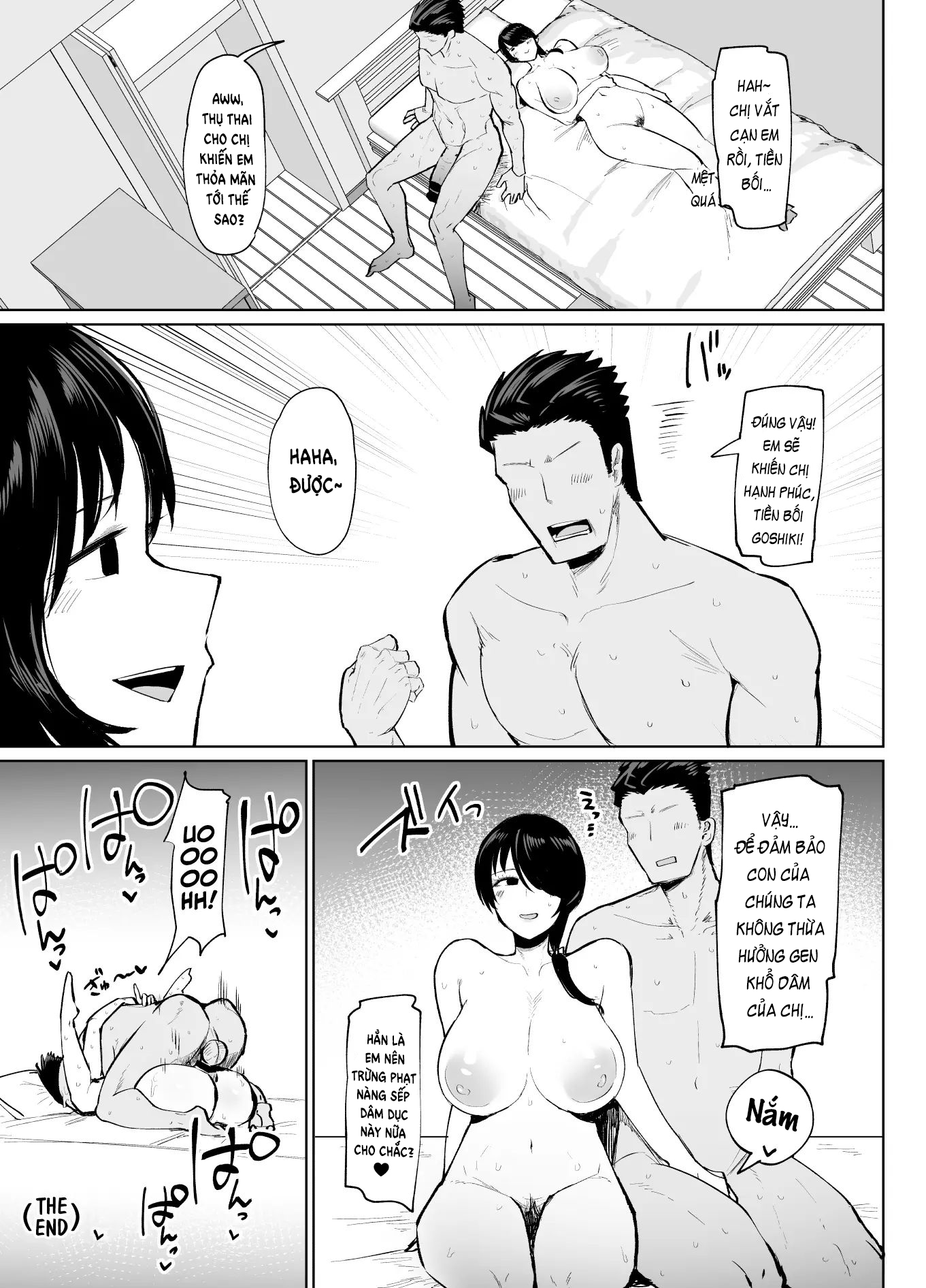 Đọc truyện hentai Moshimo Tenshoku-saki no On'na Joushi ga Misuteriasude o Iroke Tappuri no Chou Sasoi Uke Mazodattara… - Oneshot