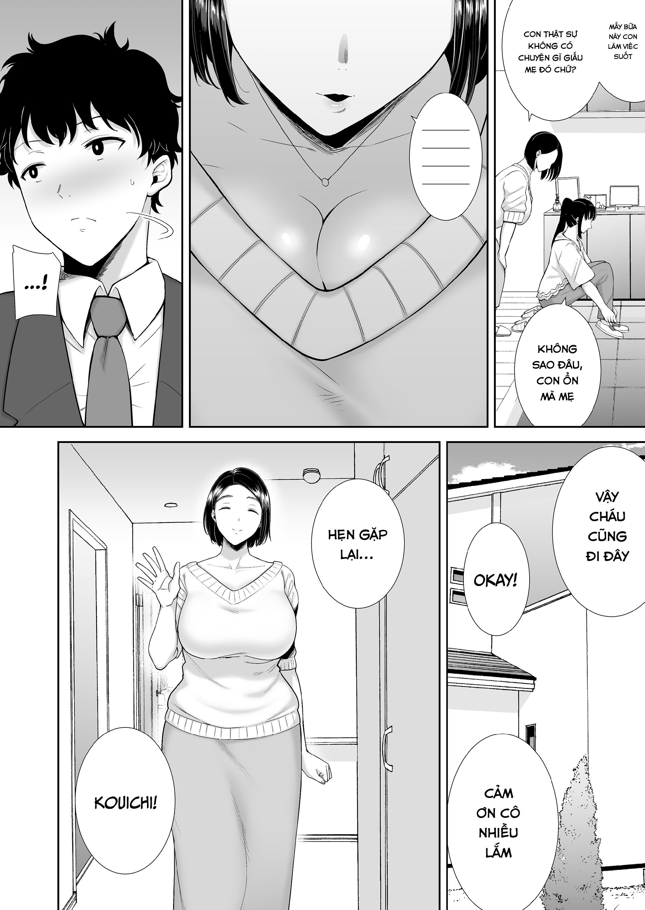 Đọc truyện hentai Bị mẹ bạn gái thịt - Chap 1