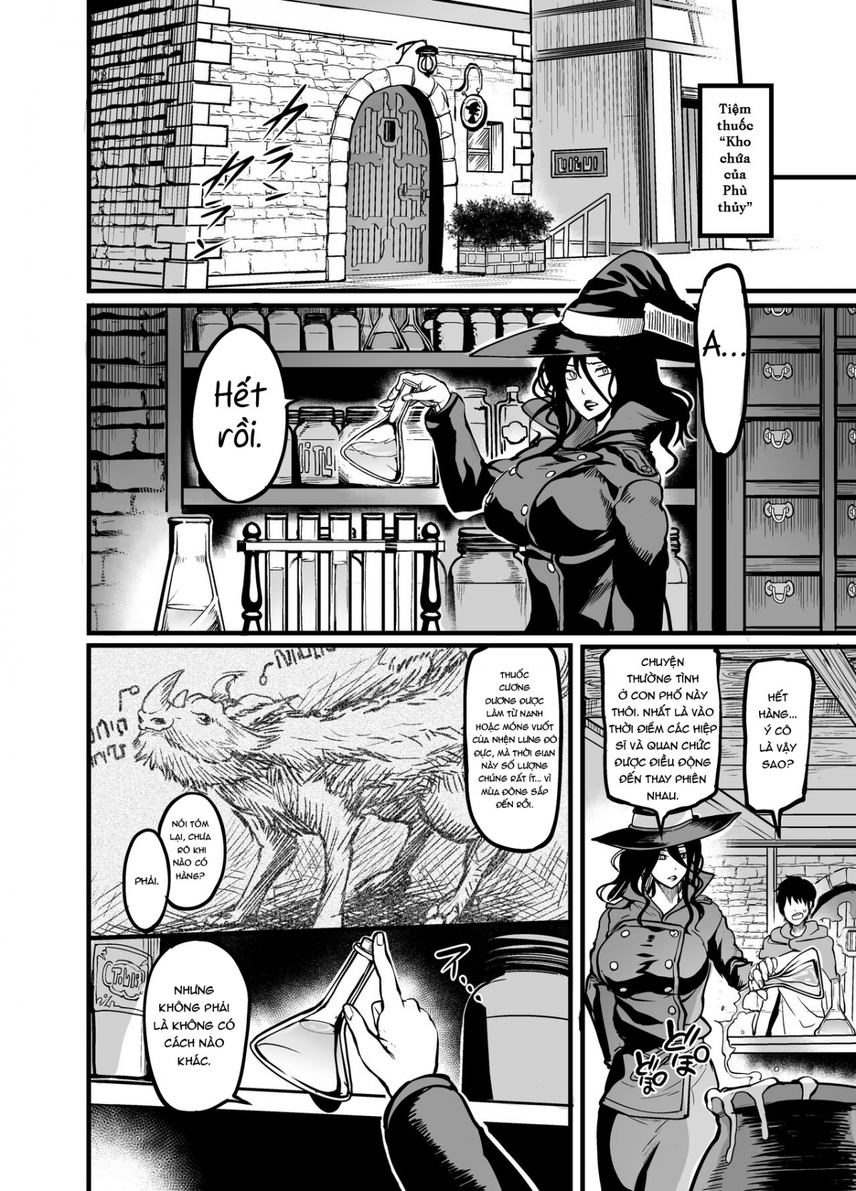 Đọc truyện hentai Chào mừng ngôi làng của nữ chiến binh Succubus - Oneshot.