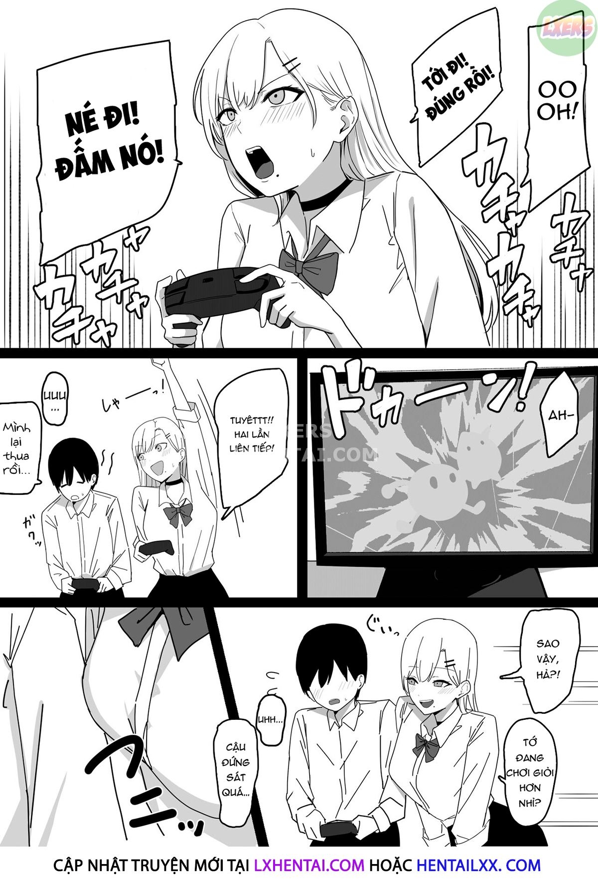 Đọc truyện hentai Dosukebe JK Gal No Honki Sakusei - Oneshot