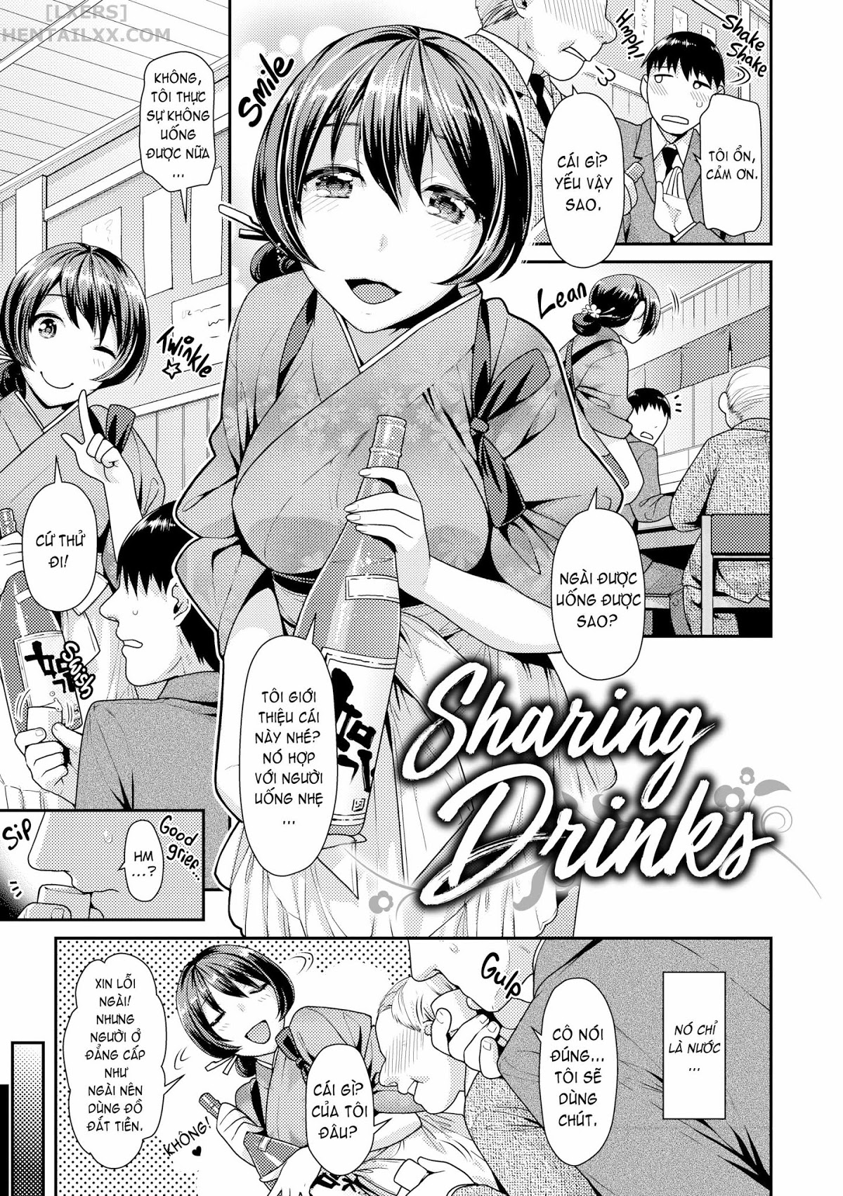 Đọc truyện hentai Frisky Fever - Chap 11 - Sharing Drinks