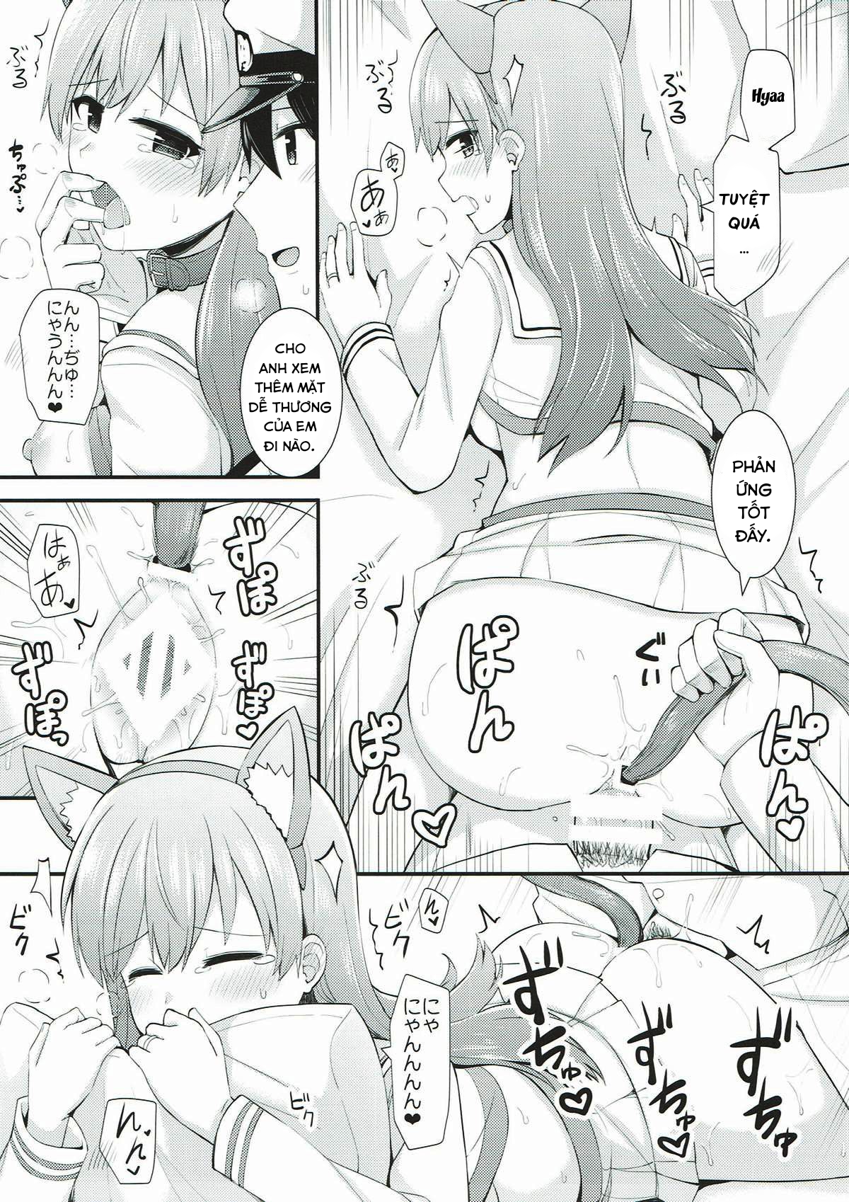 Đọc truyện hentai Ooi! Đeo tai mèo lên đi! (Kantai Collection -KanColle-) - Oneshot