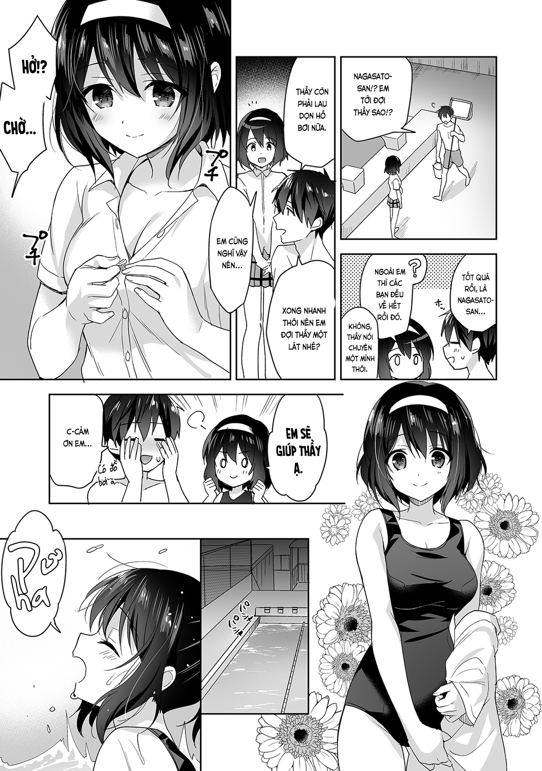 Đọc truyện hentai Nagasato-san khéo léo và ngọt ngào ~ Vỗ về trong phòng y tế!~ - Ch. 5