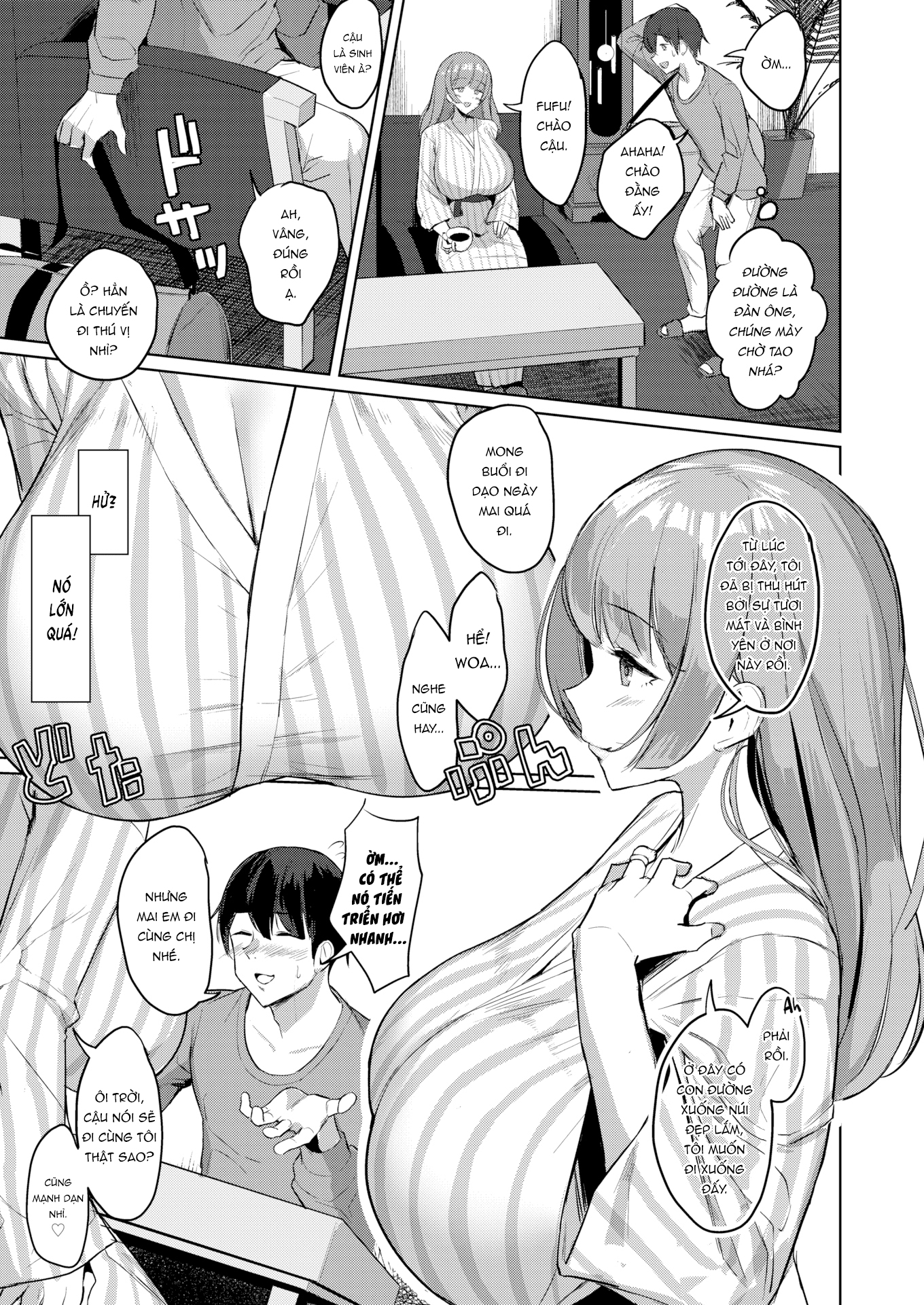 Đọc truyện hentai Suối nước nóng nứng tình - Chap 1