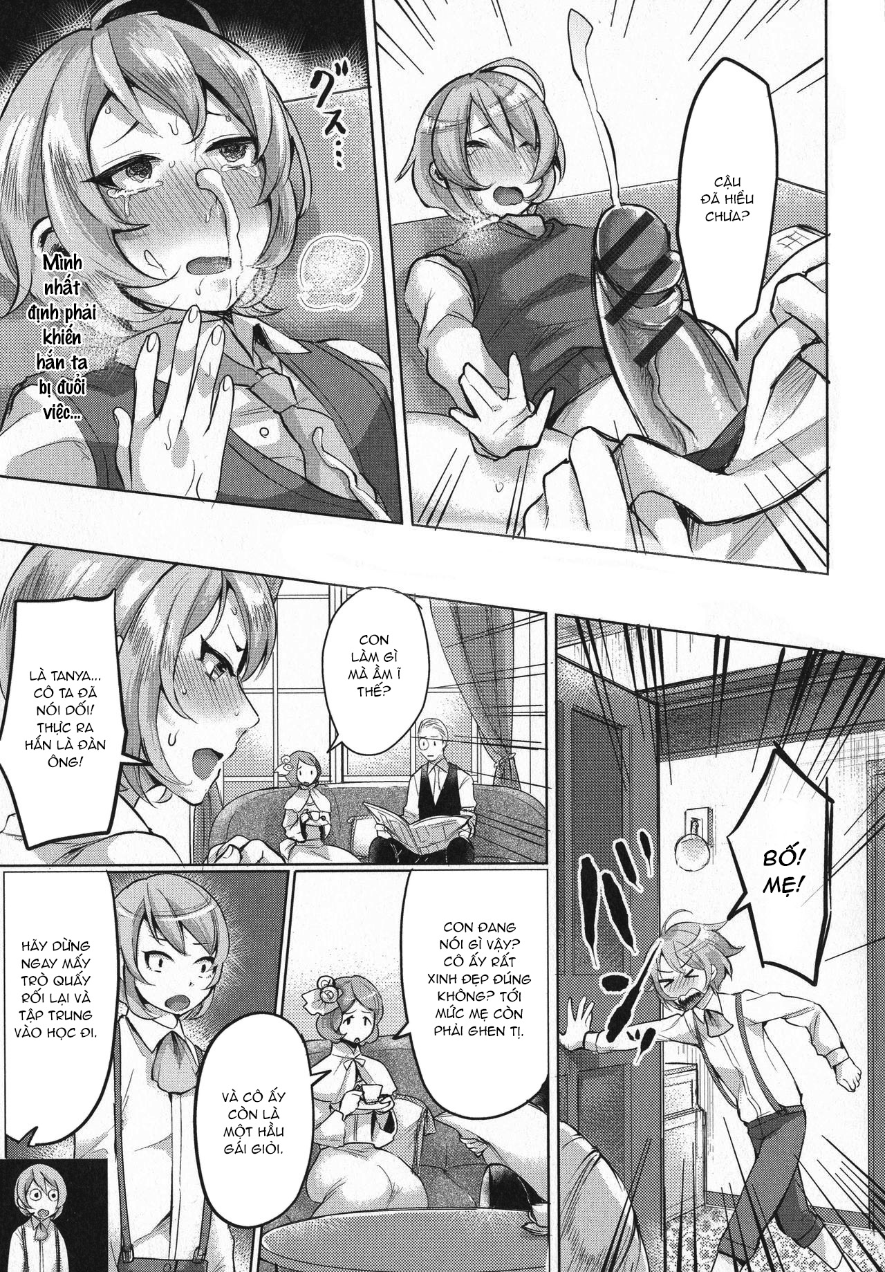 Đọc truyện hentai The Young Master’s Partner Maid - Oneshot