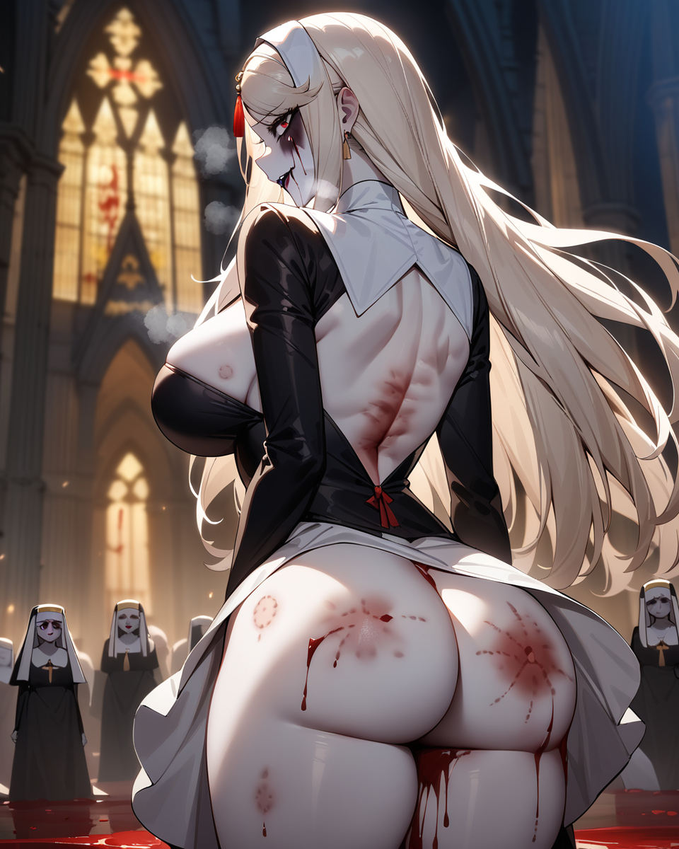 Đọc truyện hentai Tuyển tập Albums Art hentai - Chap 353 - Ningguang - Zombie Nun