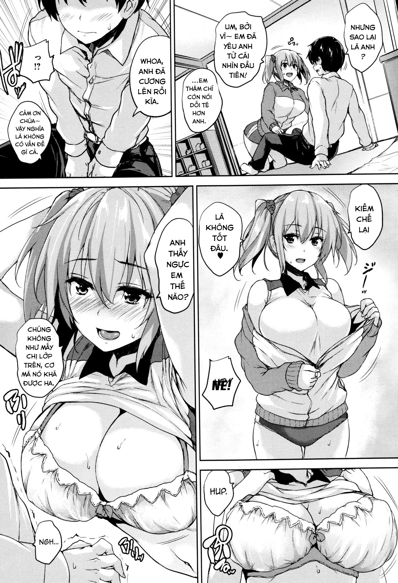 Đọc truyện hentai Only My Oppai Soul - Chap 2