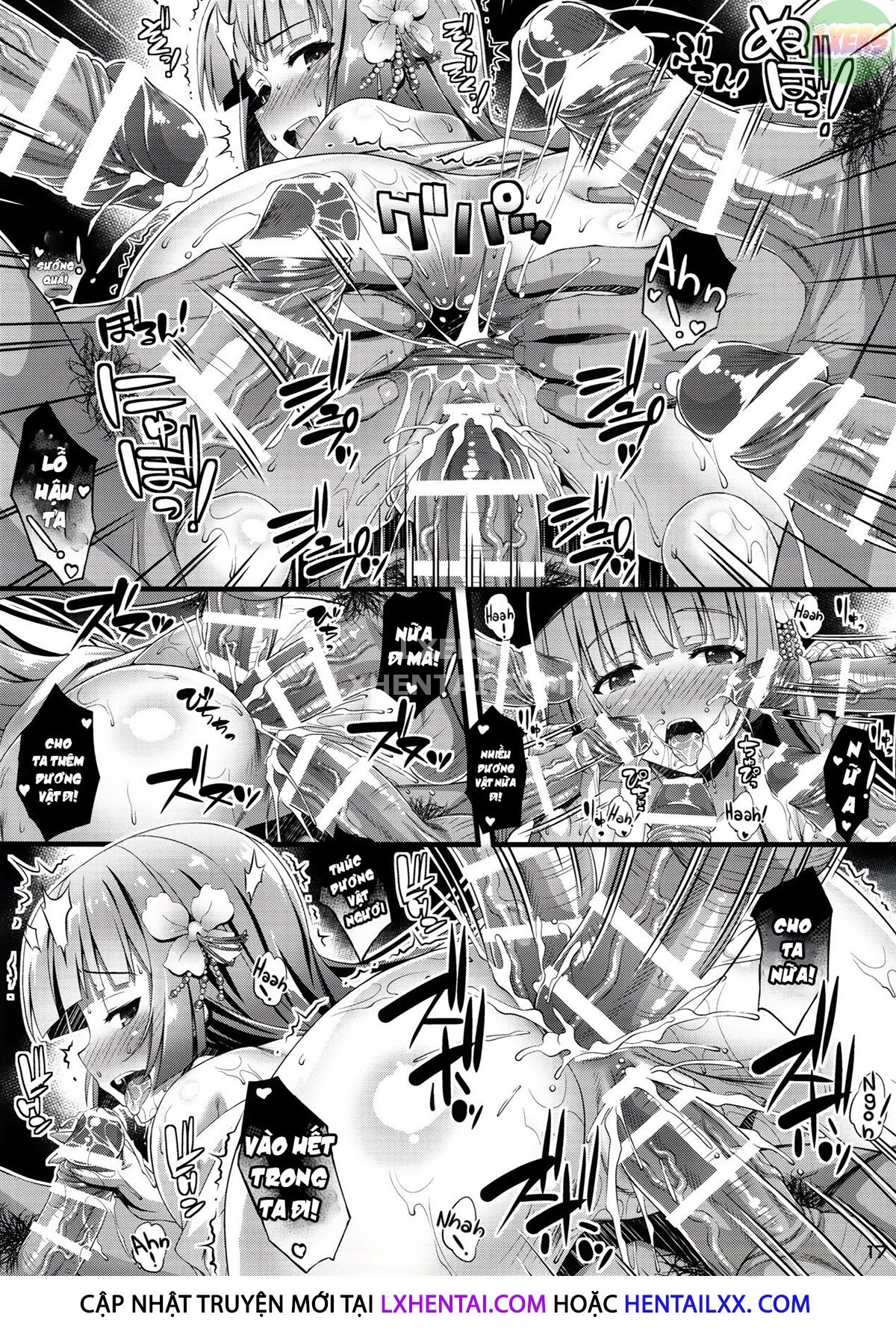 Đọc truyện hentai Niku Miko No Utage - Chap 6 ~Yuushuu No Koyou~