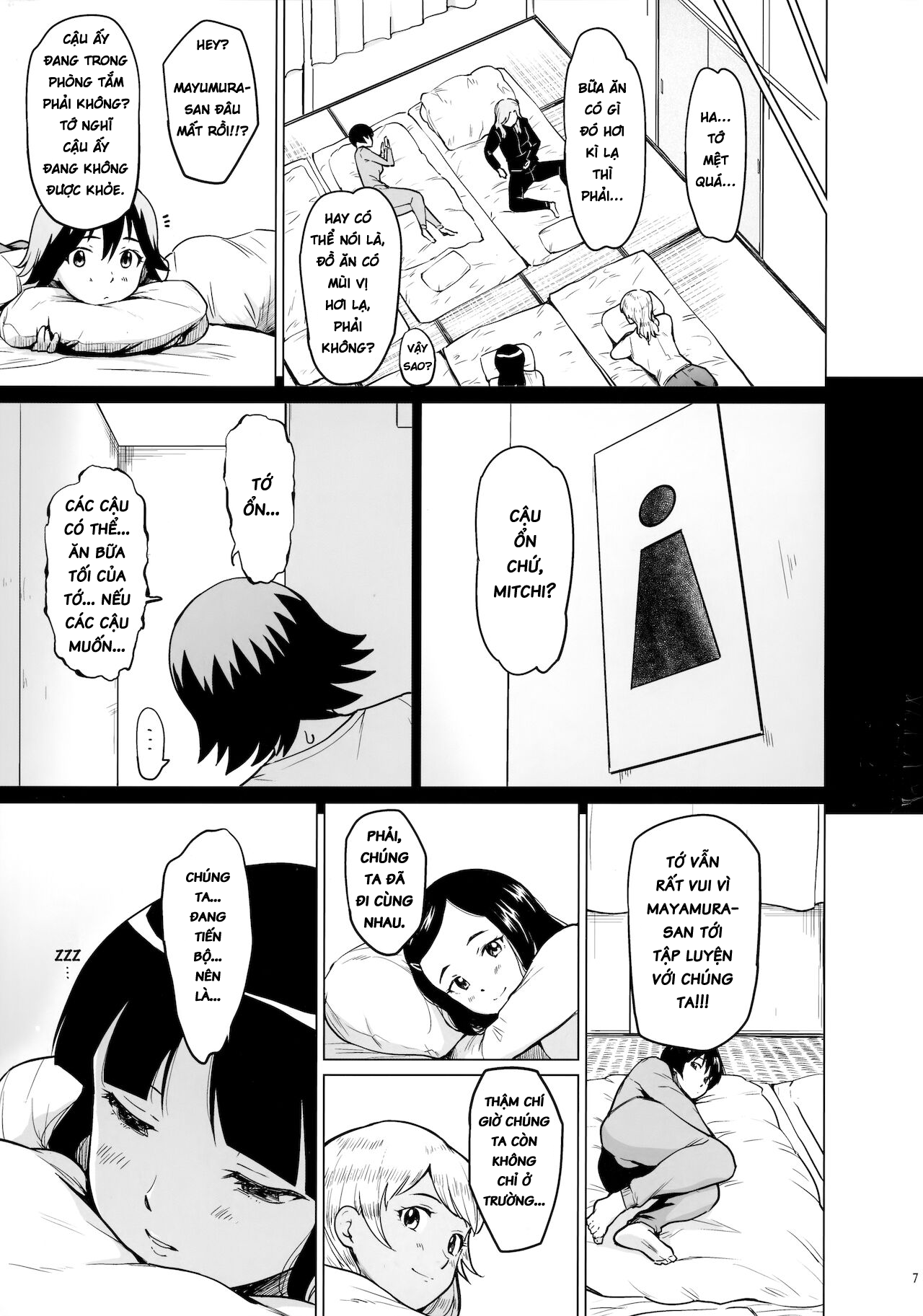 Đọc truyện hentai Fuurin-Oo Touki Gasshuku Report (MAJOR 2nd) - Oneshot