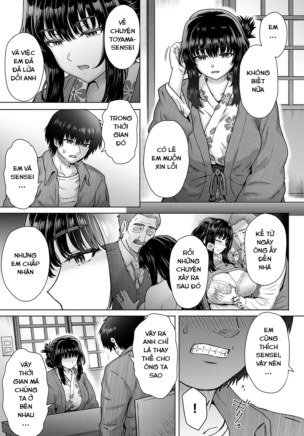 Đọc truyện hentai Kokoro Nokori - Chap 4