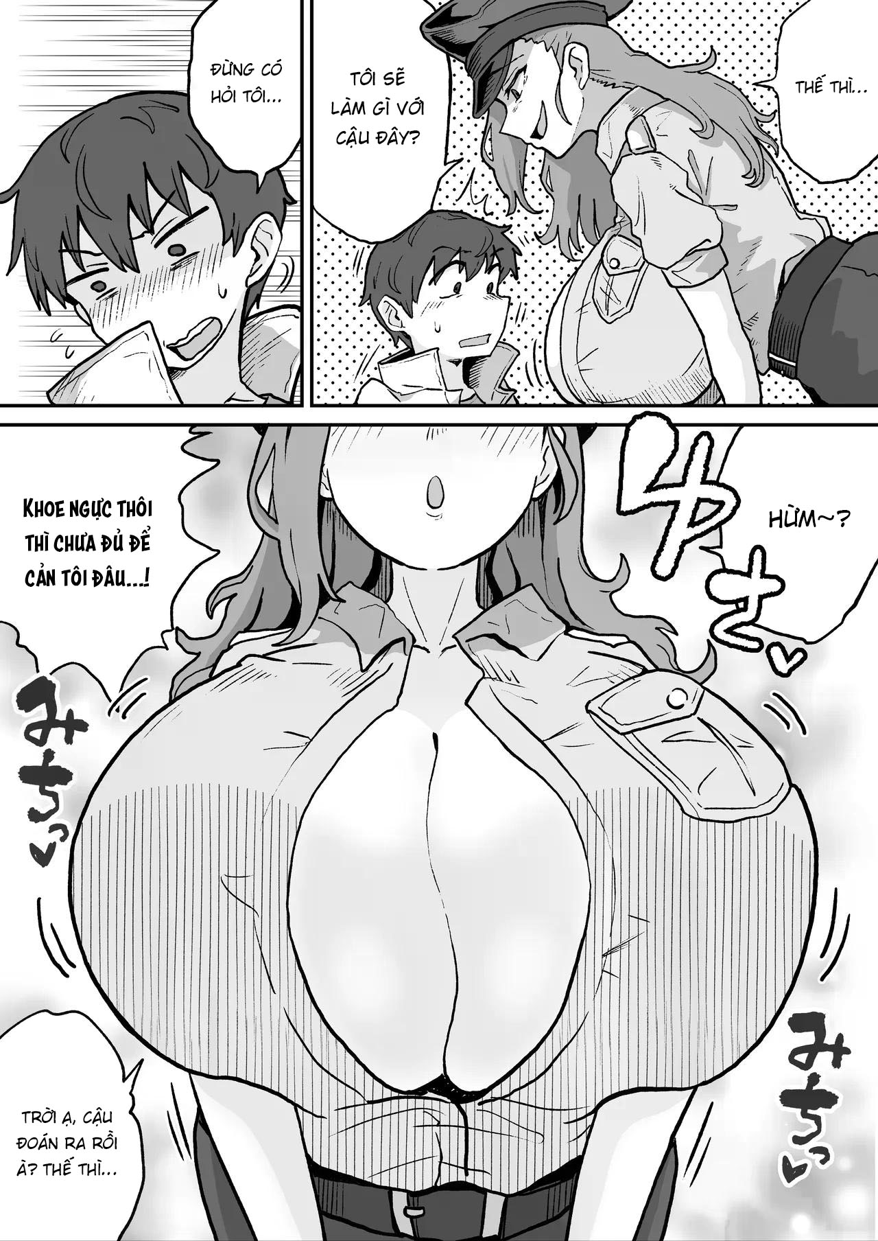 Đọc truyện hentai Evil Organization Executive: Black Police - Oneshot