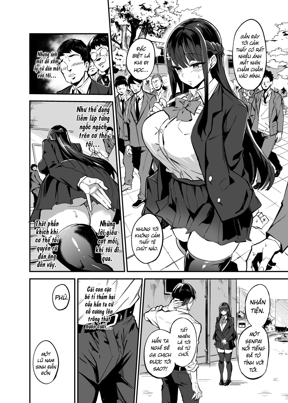 Đọc truyện hentai Kanojo ga Gaikokujin ni Netorareru Manga Ouchi Fuck Hen - Oneshot