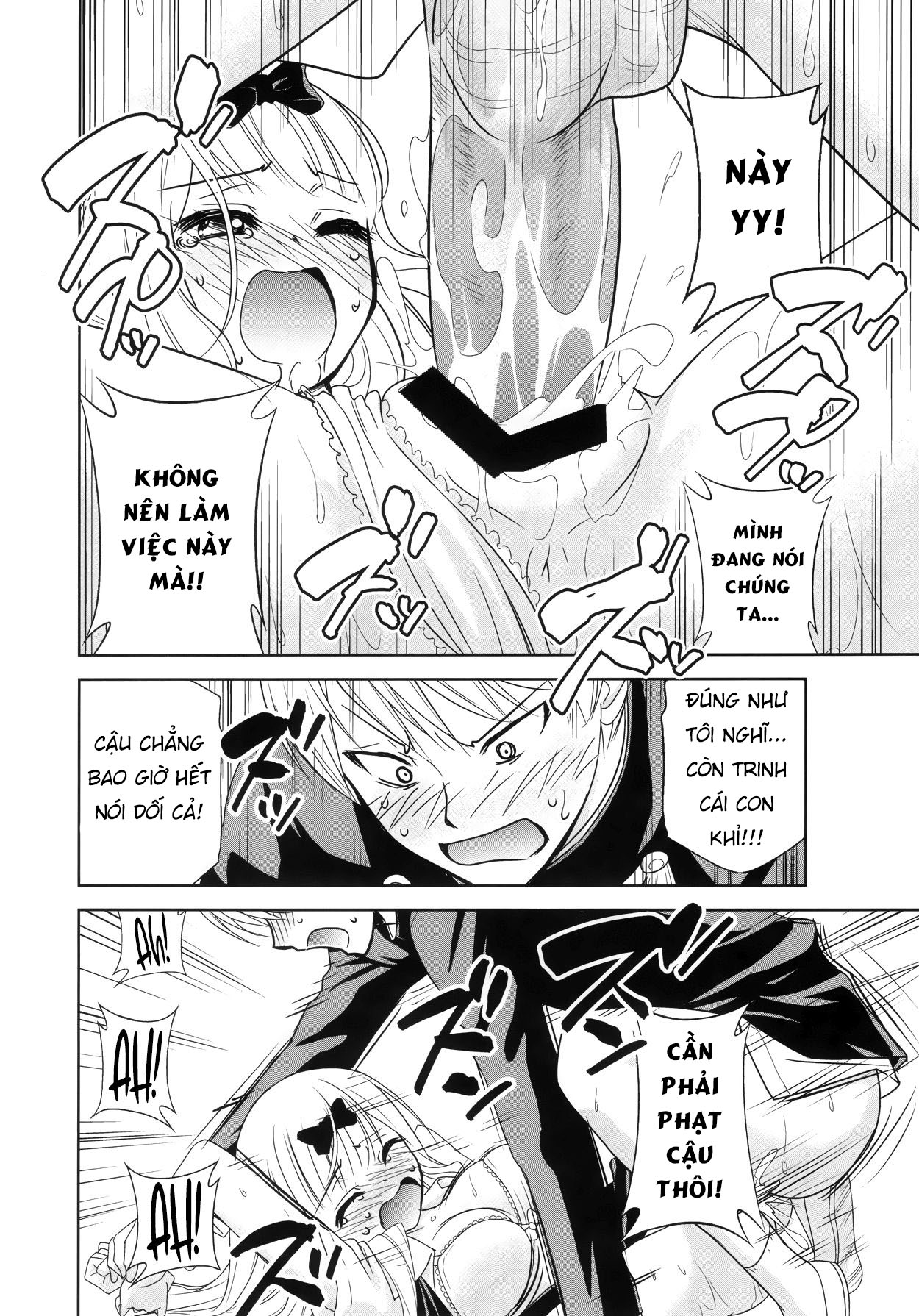 Đọc truyện hentai Cuộc Chiến Tình Địt - Chap 2