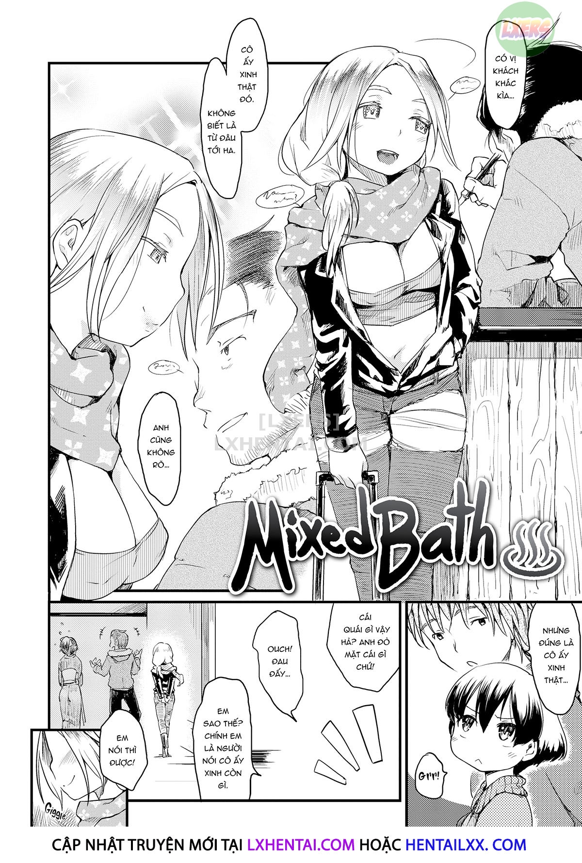 Đọc truyện hentai Cuộc sống tình dục hàng ngày của gia đình Katsura - Chap 10 - Mixed Bath