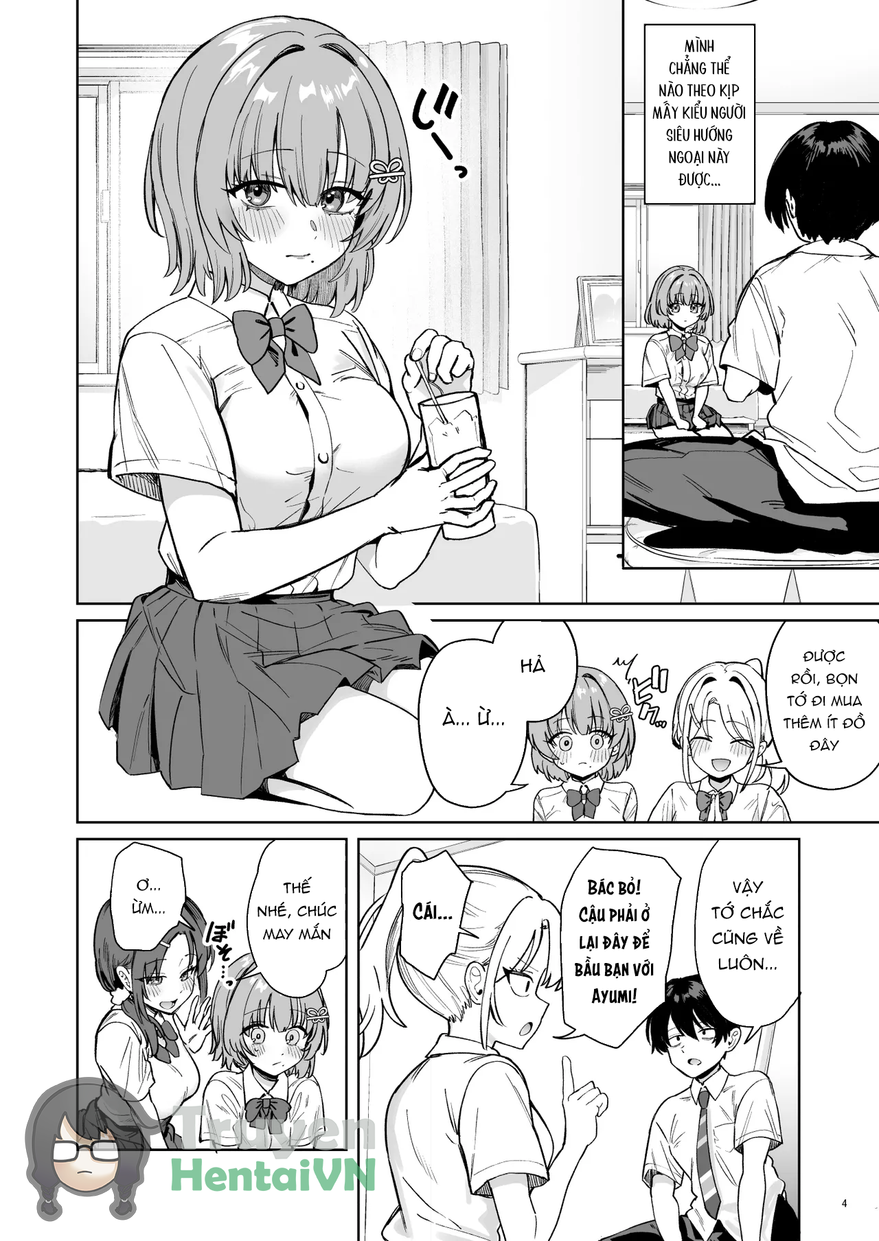 Đọc truyện hentai Class de Kakure Ninki no Hirose-san ga Guigui kuru! - Oneshot