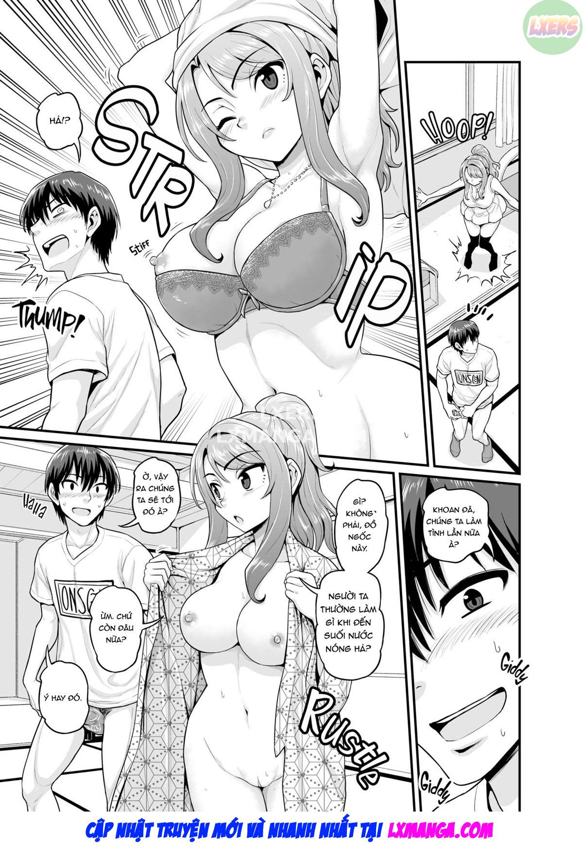Đọc truyện hentai Getting it On With Your Gaming Buddy at the Hot Spring - Oneshot
