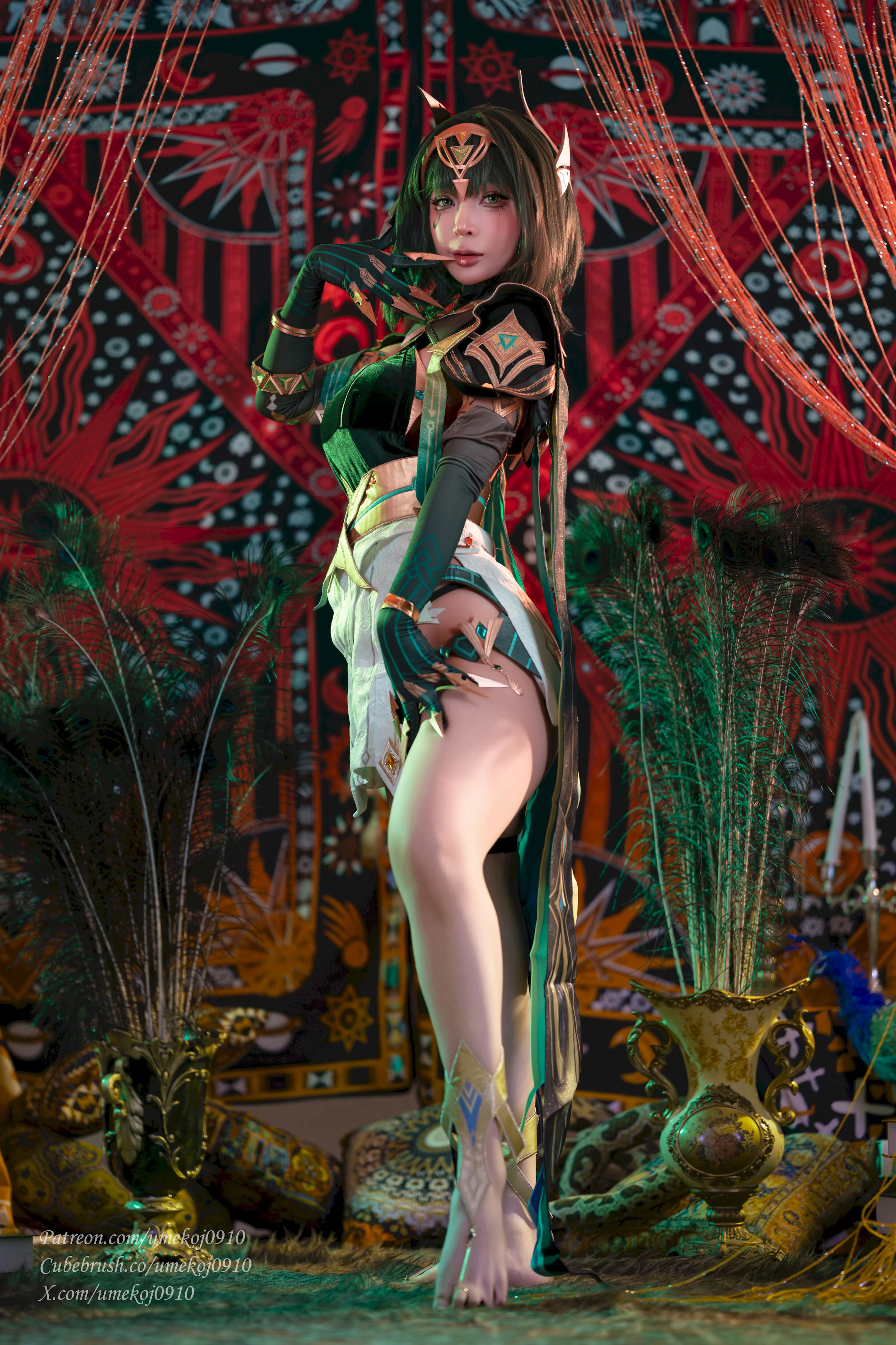 Đọc truyện hentai Tuyển tập Albums siêu phẩm Cosplay - Chap 1402 - Umeko Y - Nefer Women Impact