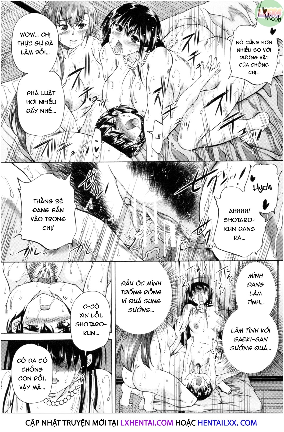 Đọc truyện hentai Oba-Shota Harem - Chap 1