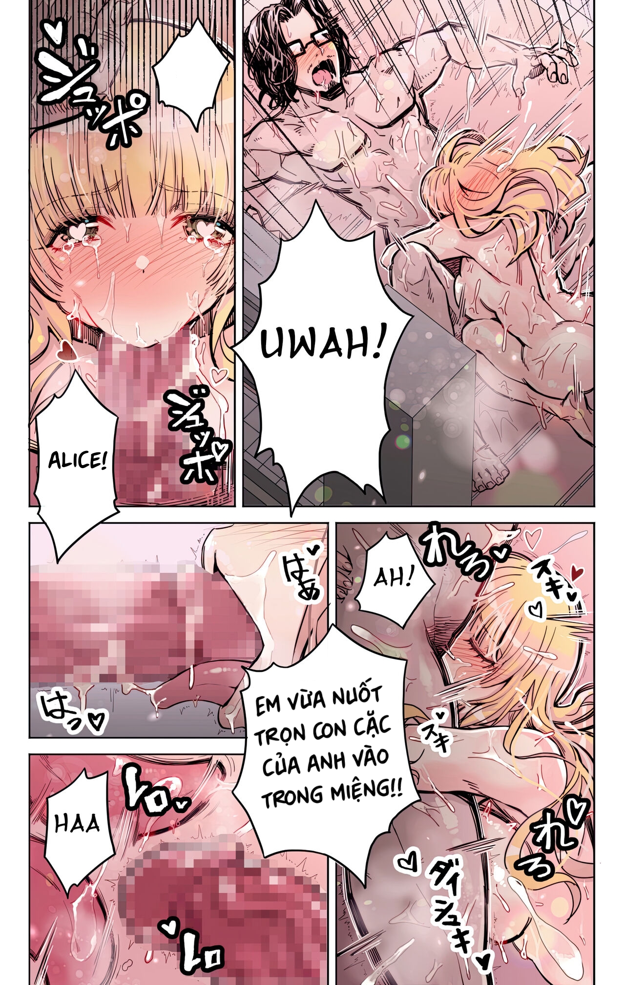 Đọc truyện hentai Một anh hùng tái sinh ở thế giới khác Yoshida Mùa xuân đang yêu - Oneshot