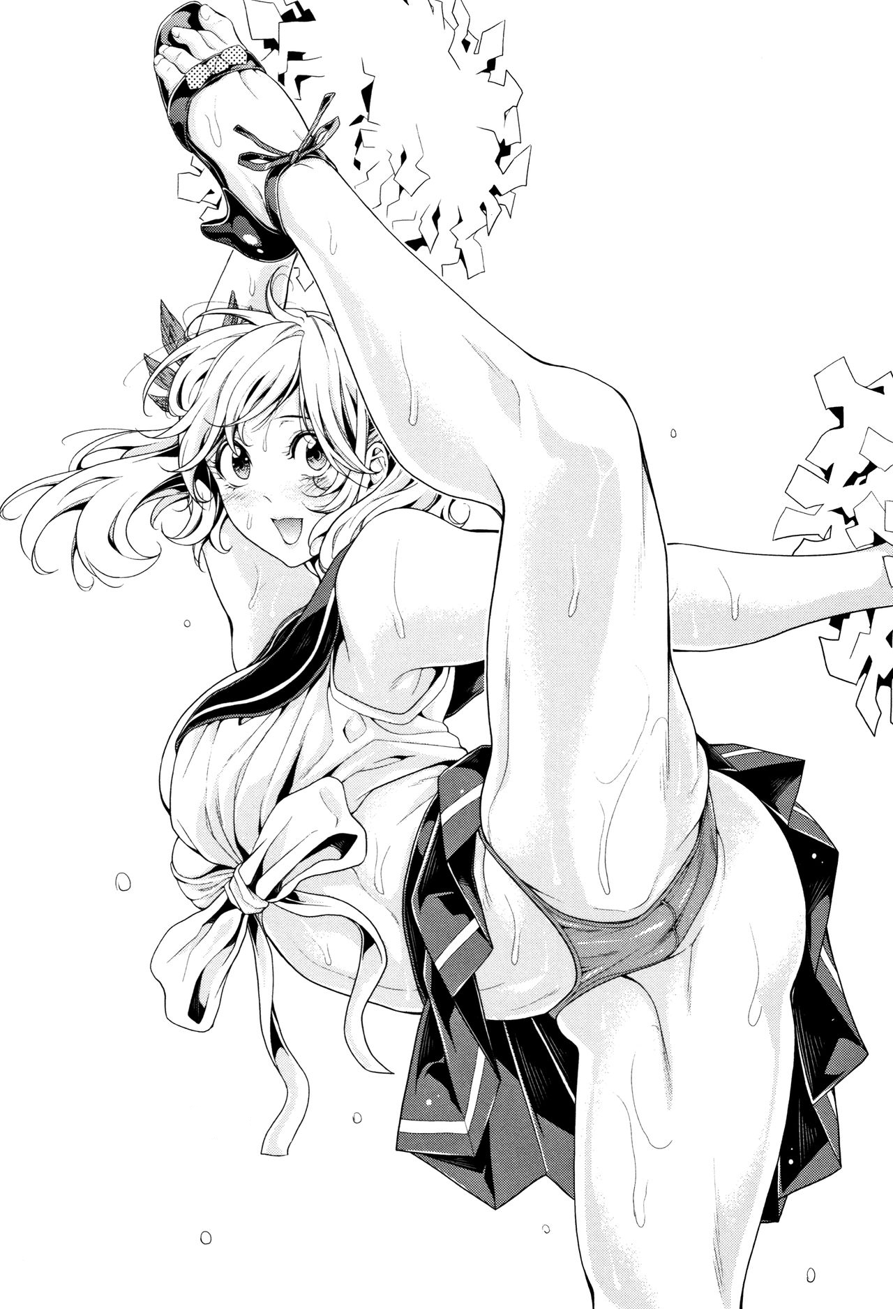 Đọc truyện hentai Bukatsu Shoujo Paradise ~ Asekkaki no Tenshi-tachi - Chap 2