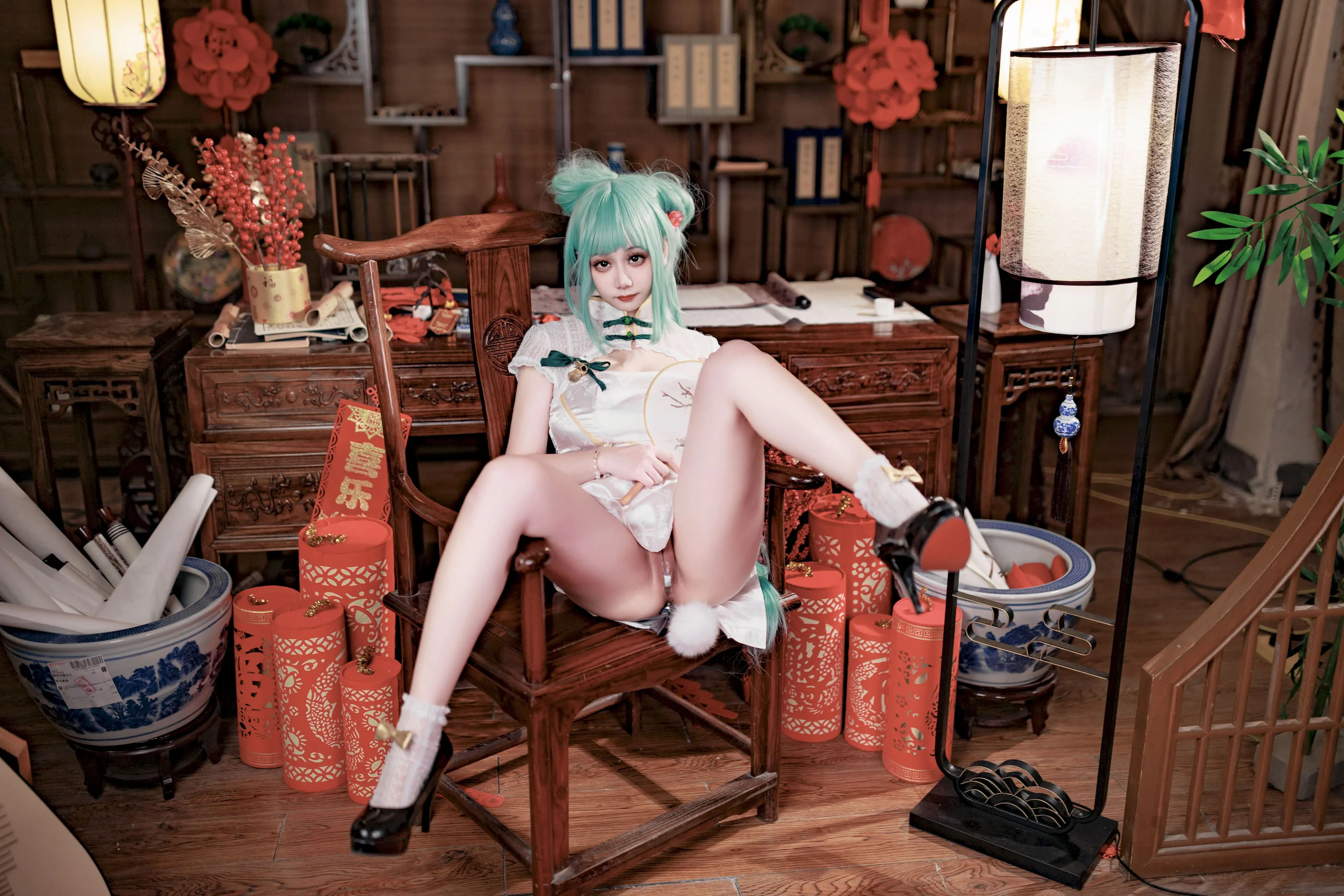 Đọc truyện hentai Tuyển tập Albums siêu phẩm Cosplay - Chap 1440 - A Xuexue_yuki - VOCALOID Hatsune Miku - Shaohua