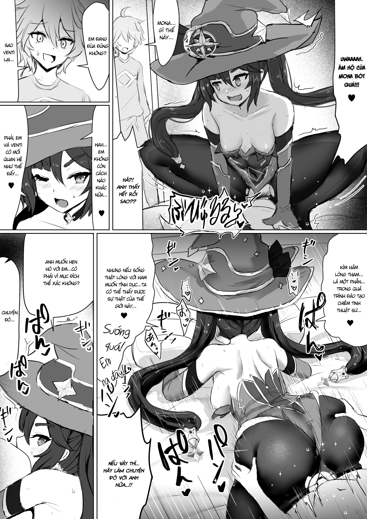 Đọc truyện hentai Bí mật của Mona - Oneshot