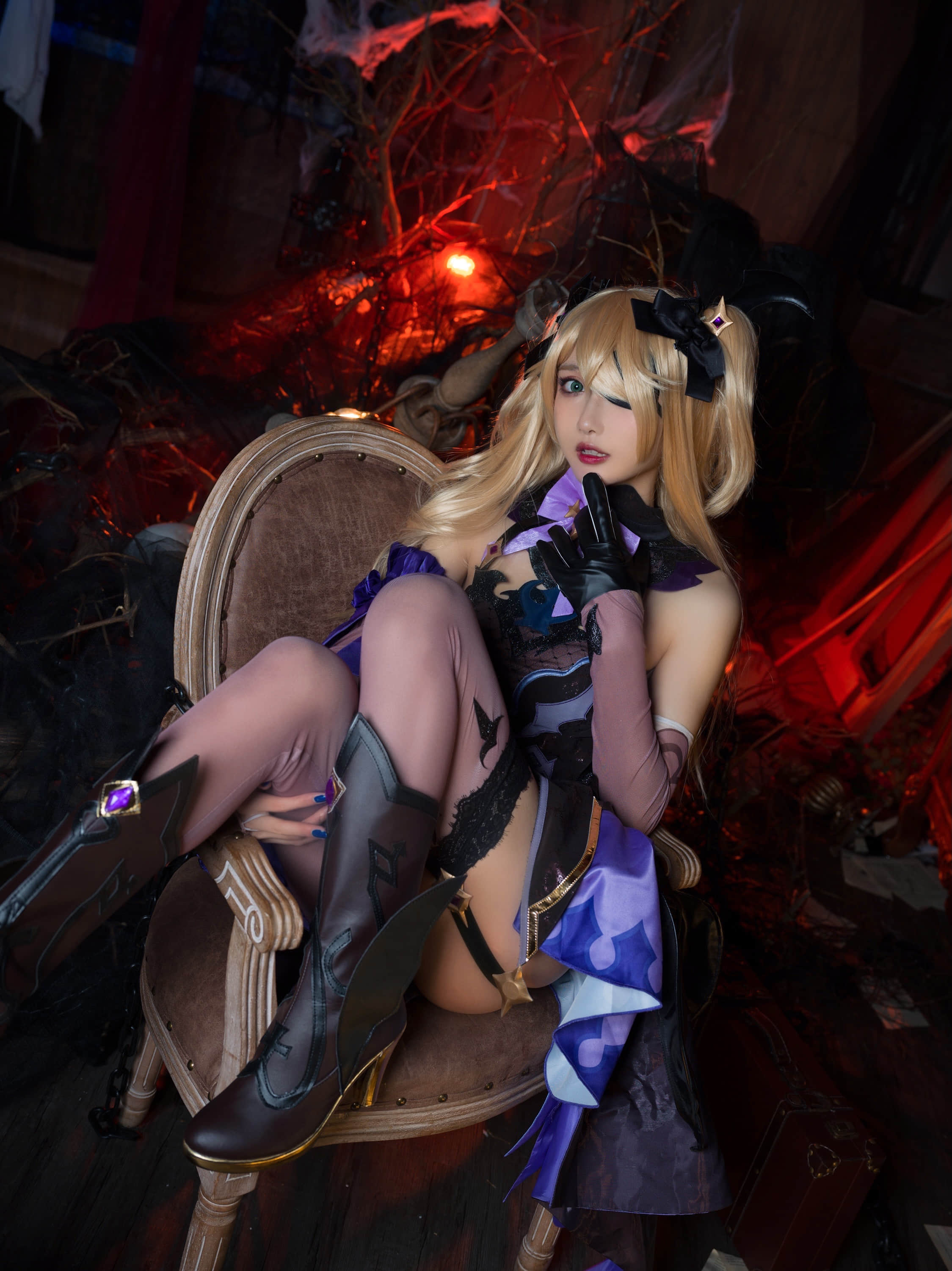 Đọc truyện hentai Tuyển tập Albums siêu phẩm Cosplay - Chap 819 - Ah Bao is also a bunny girl - Genshin Impact