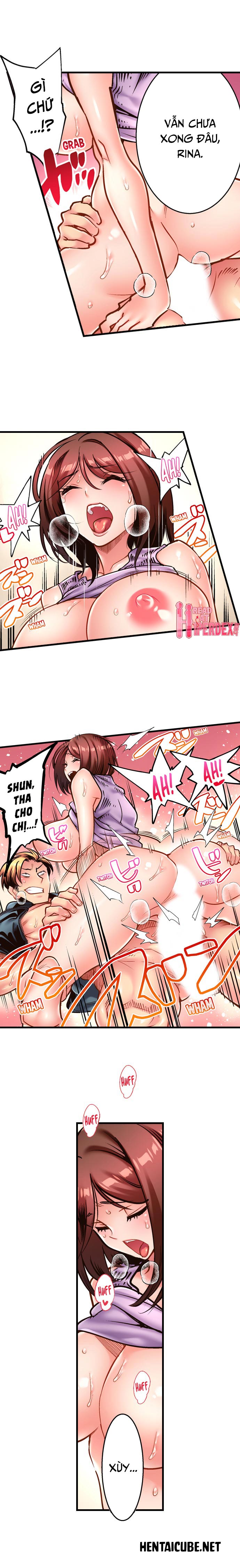 Đọc truyện hentai Fucking My Husband's Younger Brother - Chap 17